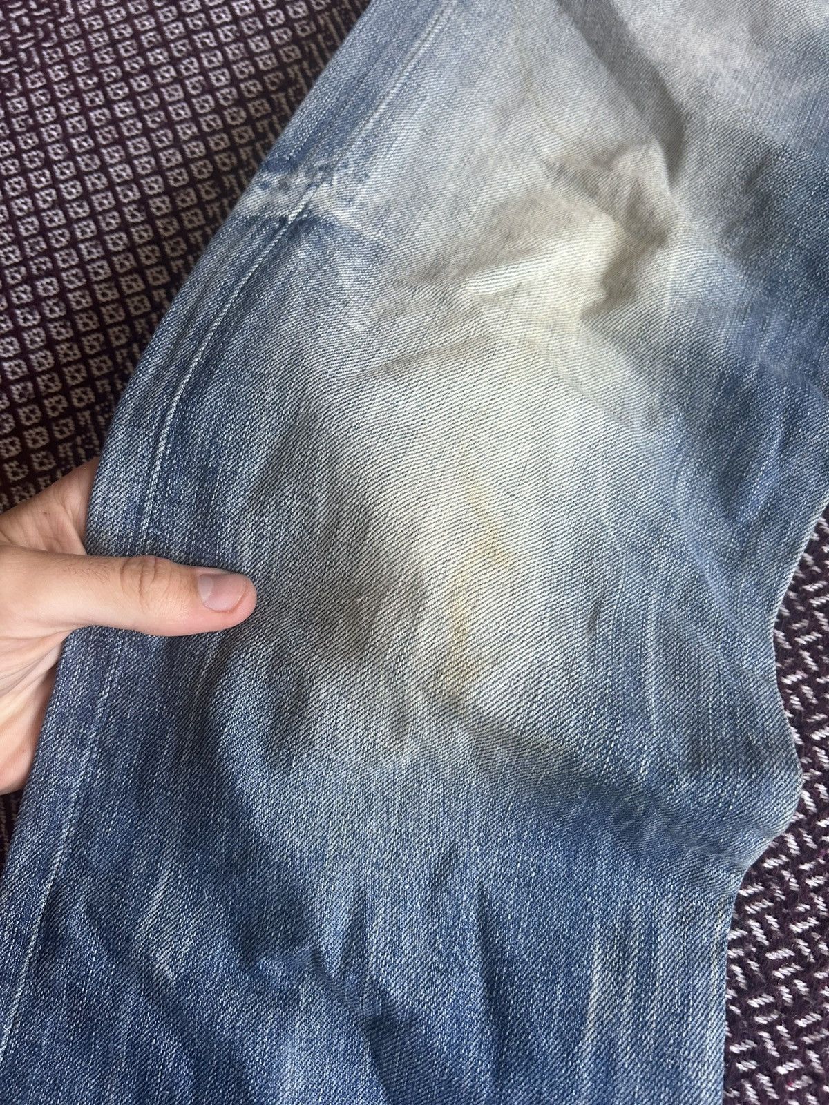 Replay Vintage Replay Denim Washed Distressed Jeans Japanese Vibe Size US 31 - 6 Thumbnail