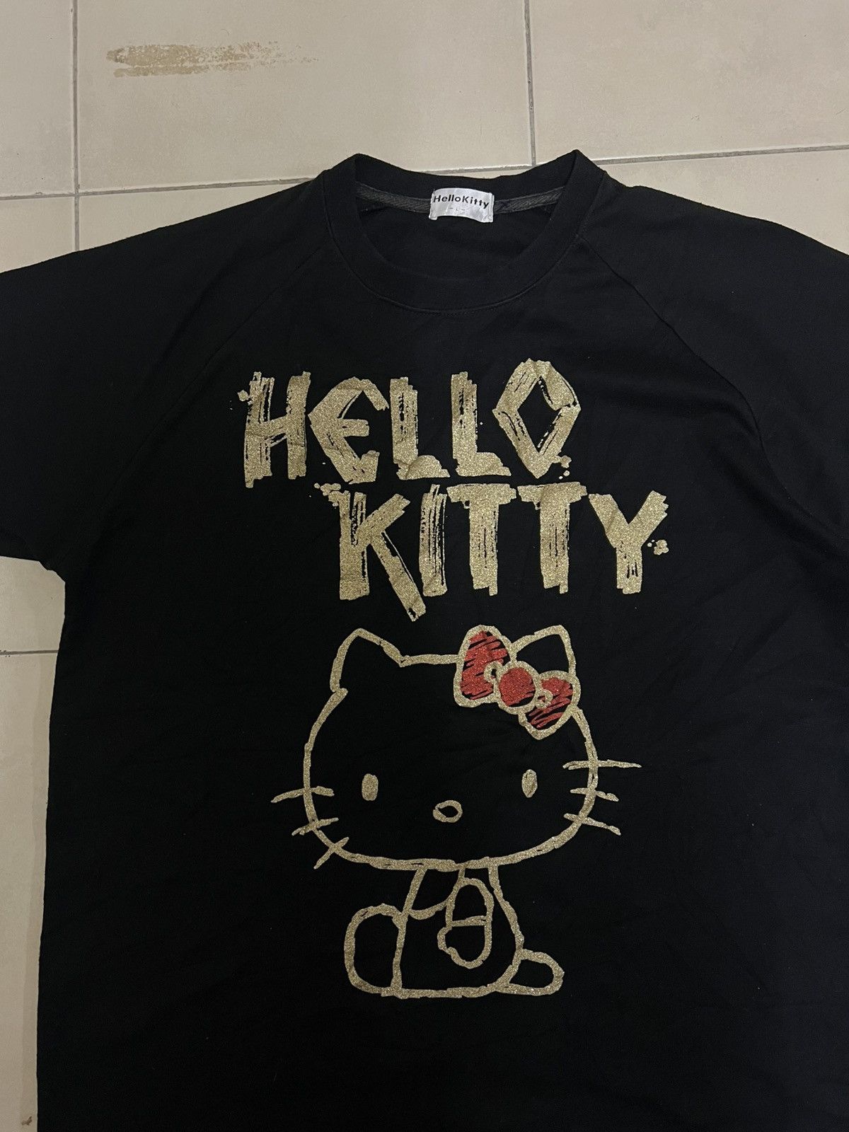 Anime × Japanese Brand Hello Kitty Big Logo Tee Size M / US 6-8 / IT 42-44 - 2 Thumbnail