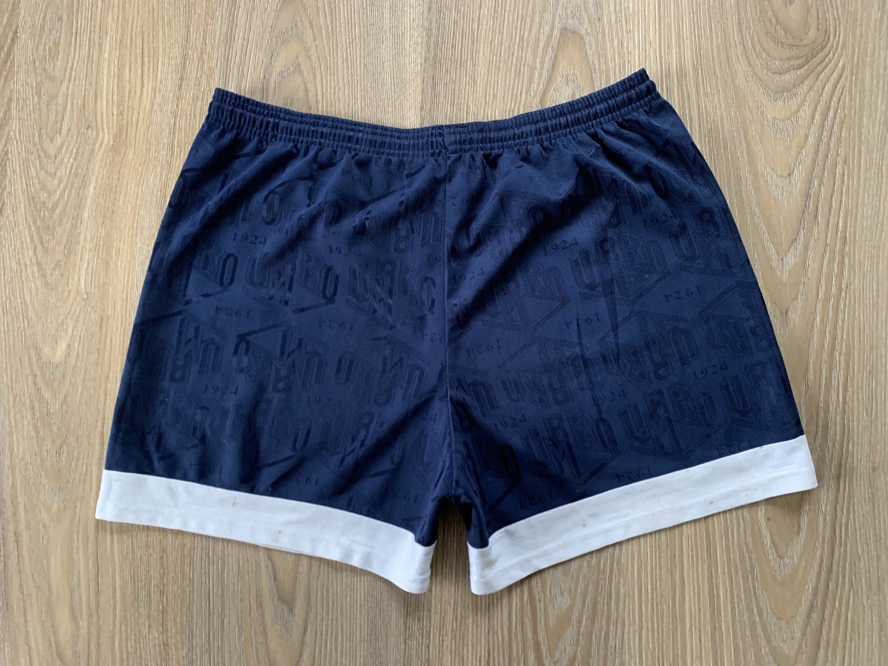 Umbro × Vintage Vintage Umbro Soccer Monograme Training Shorts Size US 34 / EU 50 - 4 Thumbnail