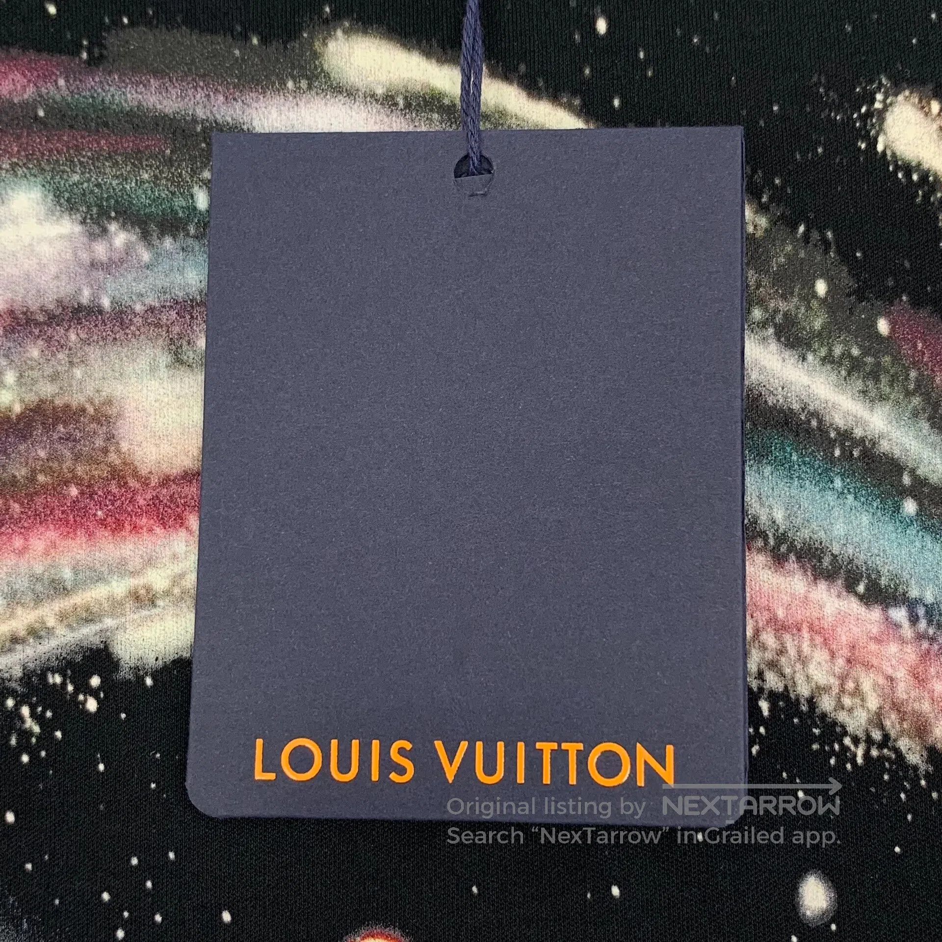 Louis Vuitton Louis Vuitton Black City Fireworks Printed Cotton Round Ne Size US S / EU 44-46 / 1 - 8 Thumbnail