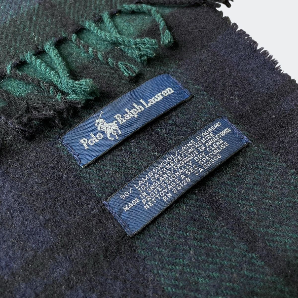 Polo Ralph Lauren Polo Ralph Lauren RL Wool Cashmere Muffler Size ONE SIZE - 4 Thumbnail