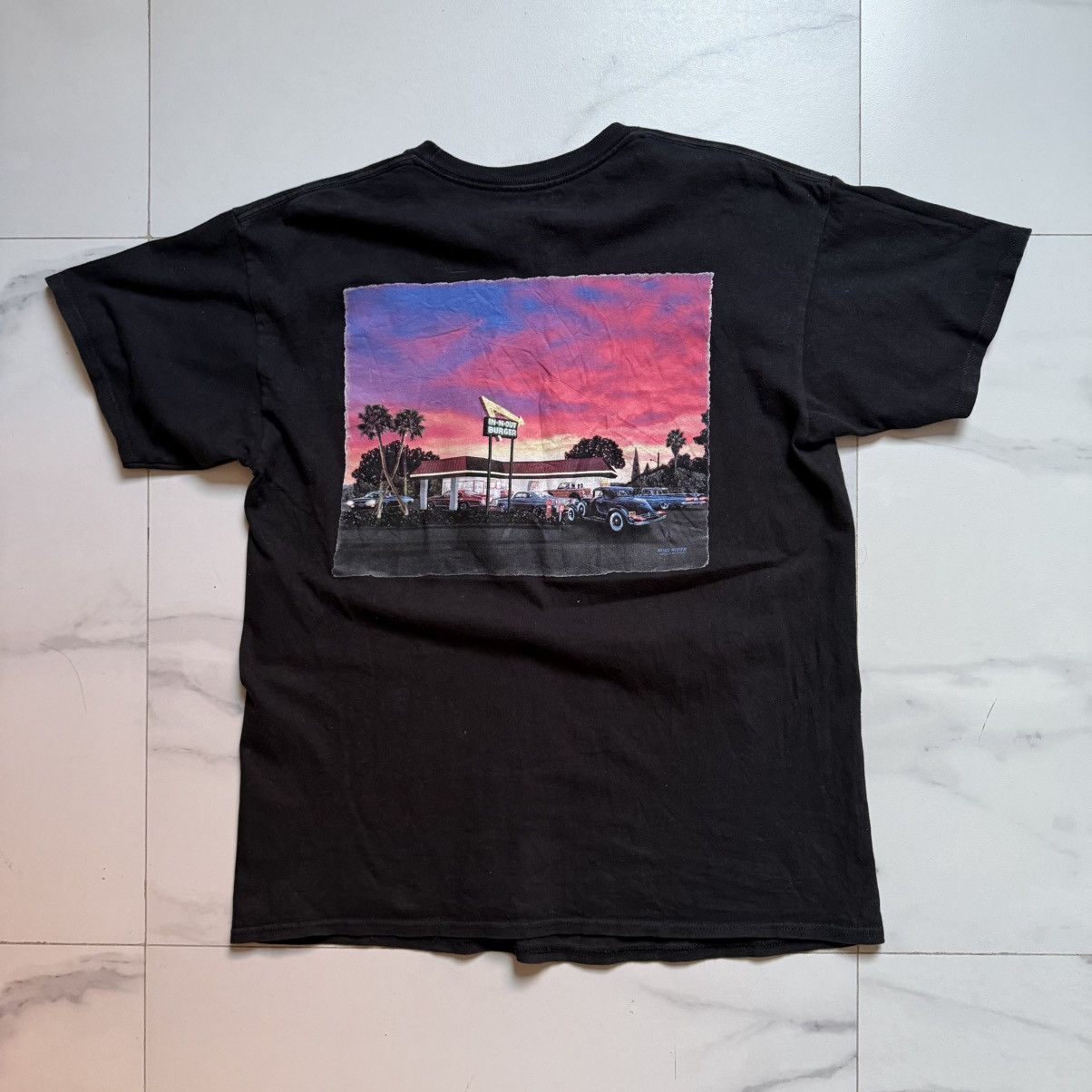 Grailed In-N-Out Burger California Distressed T-Shirt Size US M / EU 48-50 / 2 - 3 Thumbnail
