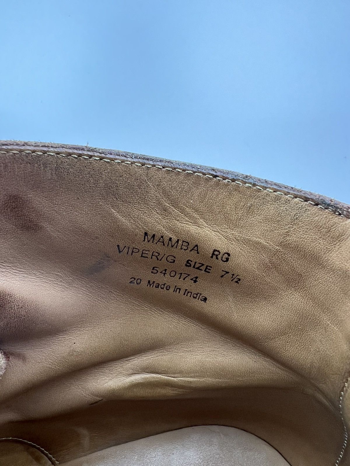 Loake LOAKE Brogues Leather Boots MAMBA Wingtip Brown Men’s Size US 8.5 / EU 41-42 - 15 Thumbnail
