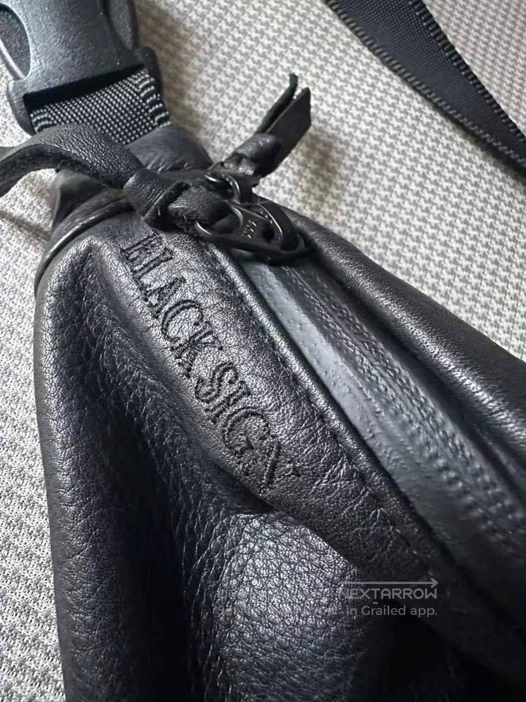 BLACK SIGN Black Sign Motorcycle Shoulder Bag. Size ONE SIZE - 3 Thumbnail