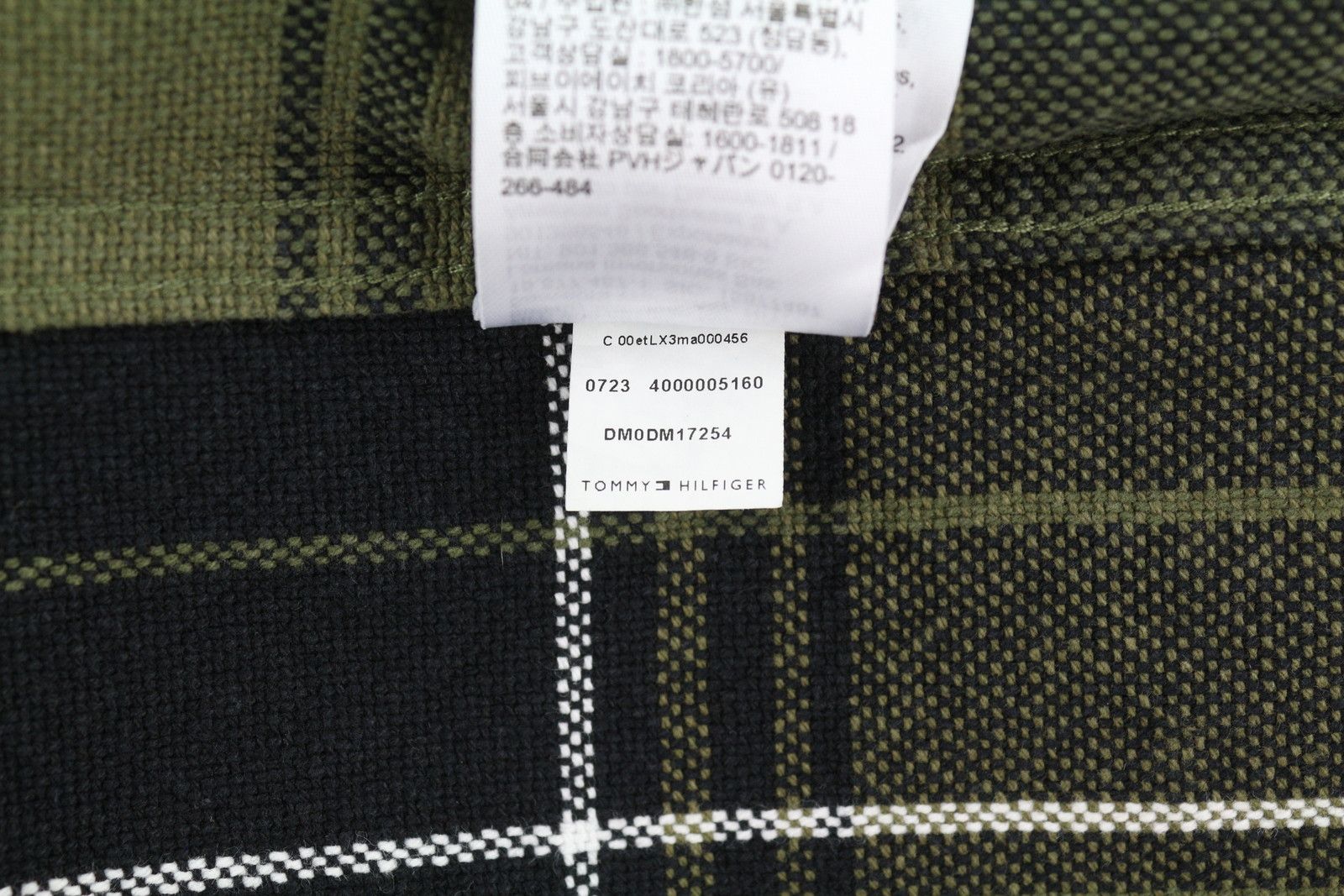 Tommy Hilfiger BRUSHED CHECK 2XL Overshirt Flannel Thick Button Top 85205 Size US XL / EU 56 / 4 - 8 Thumbnail