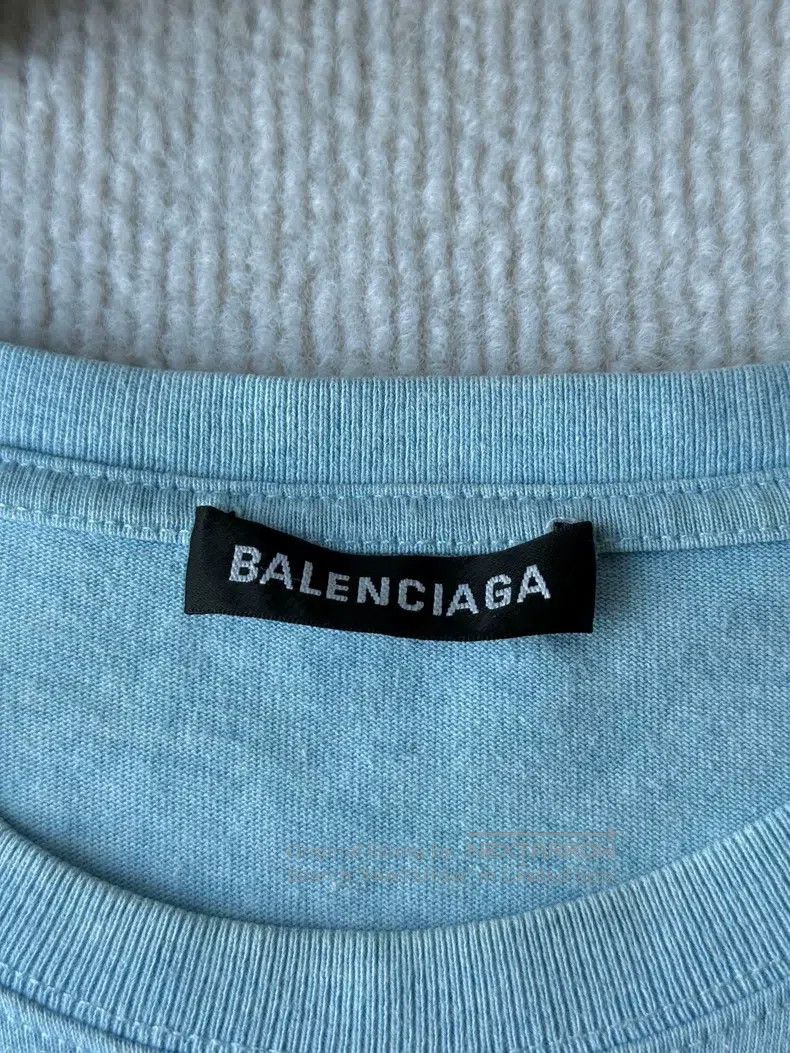 Balenciaga Balenciaga Misty blue Coke short sleeve Size US S / EU 44-46 / 1 - 4 Thumbnail