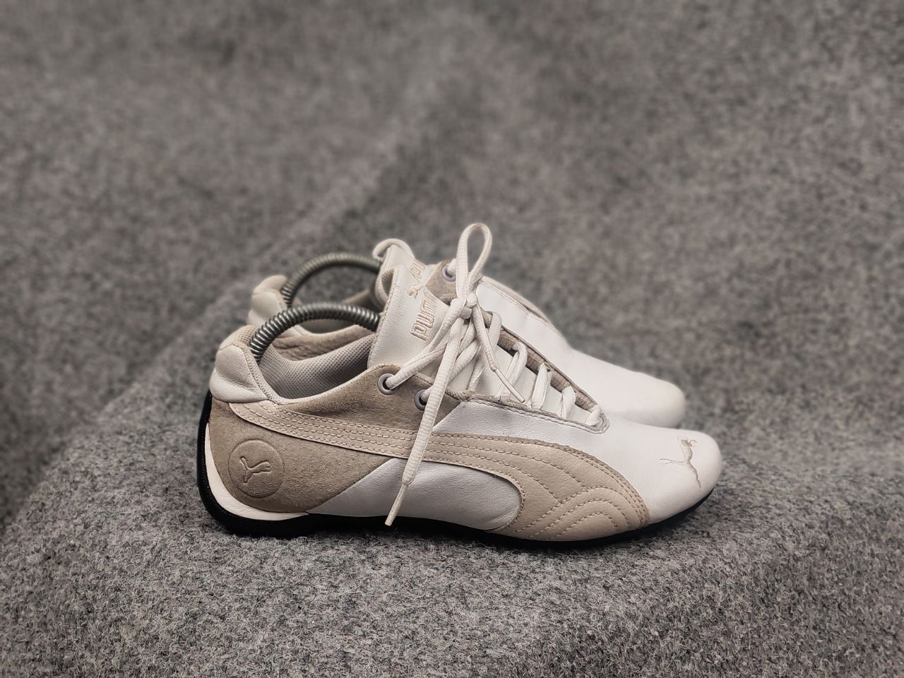 Puma Speedcat Leather Y2K Style Japan Shoes Sneaker in Beige, Men's (Size 6.5)