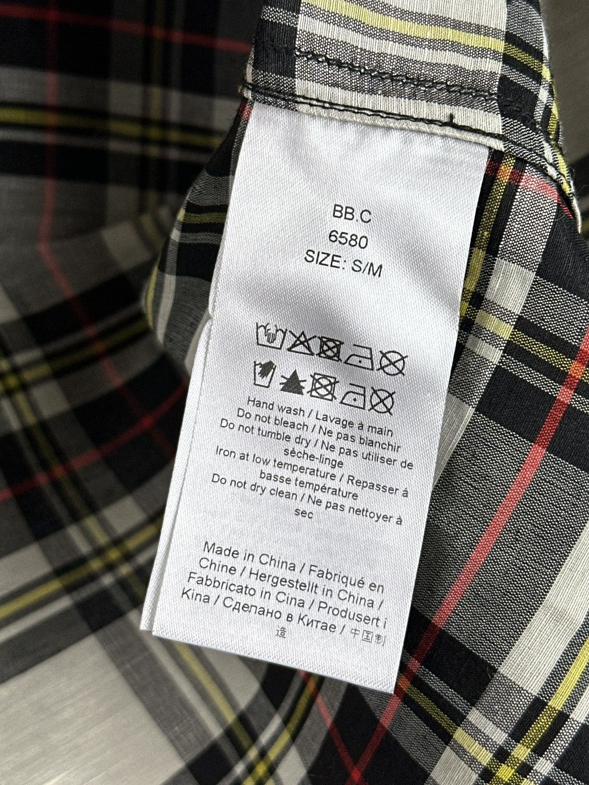 Ganni Ganni Oversized Plaid Shirt Long Sleeve Linen / Silk Pocket Size M / US 6-8 / IT 42-44 - 9 Thumbnail