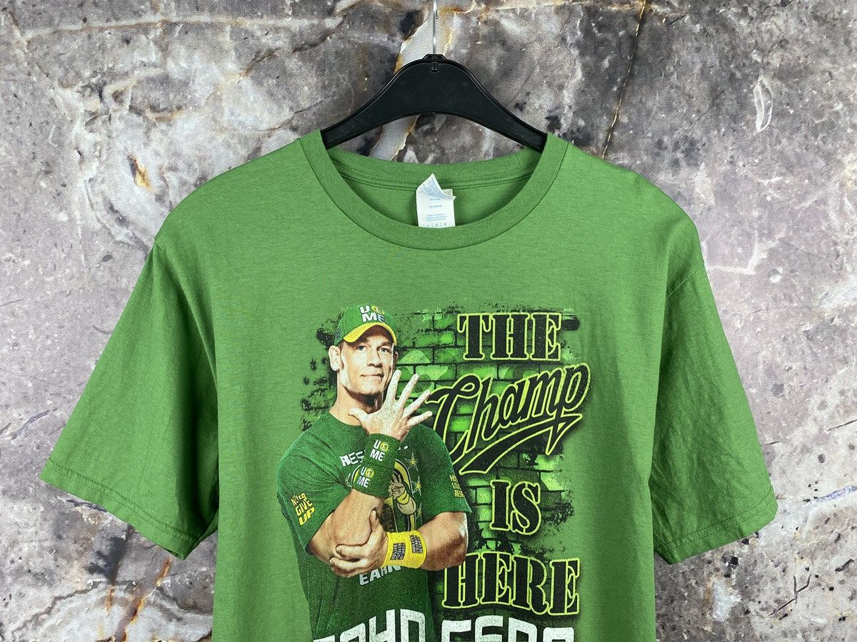 WWE × WWF Men’s John Cena The Champ Is Here T-Shirt WWE Size Large Size US L / EU 52-54 / 3 - 2 Thumbnail