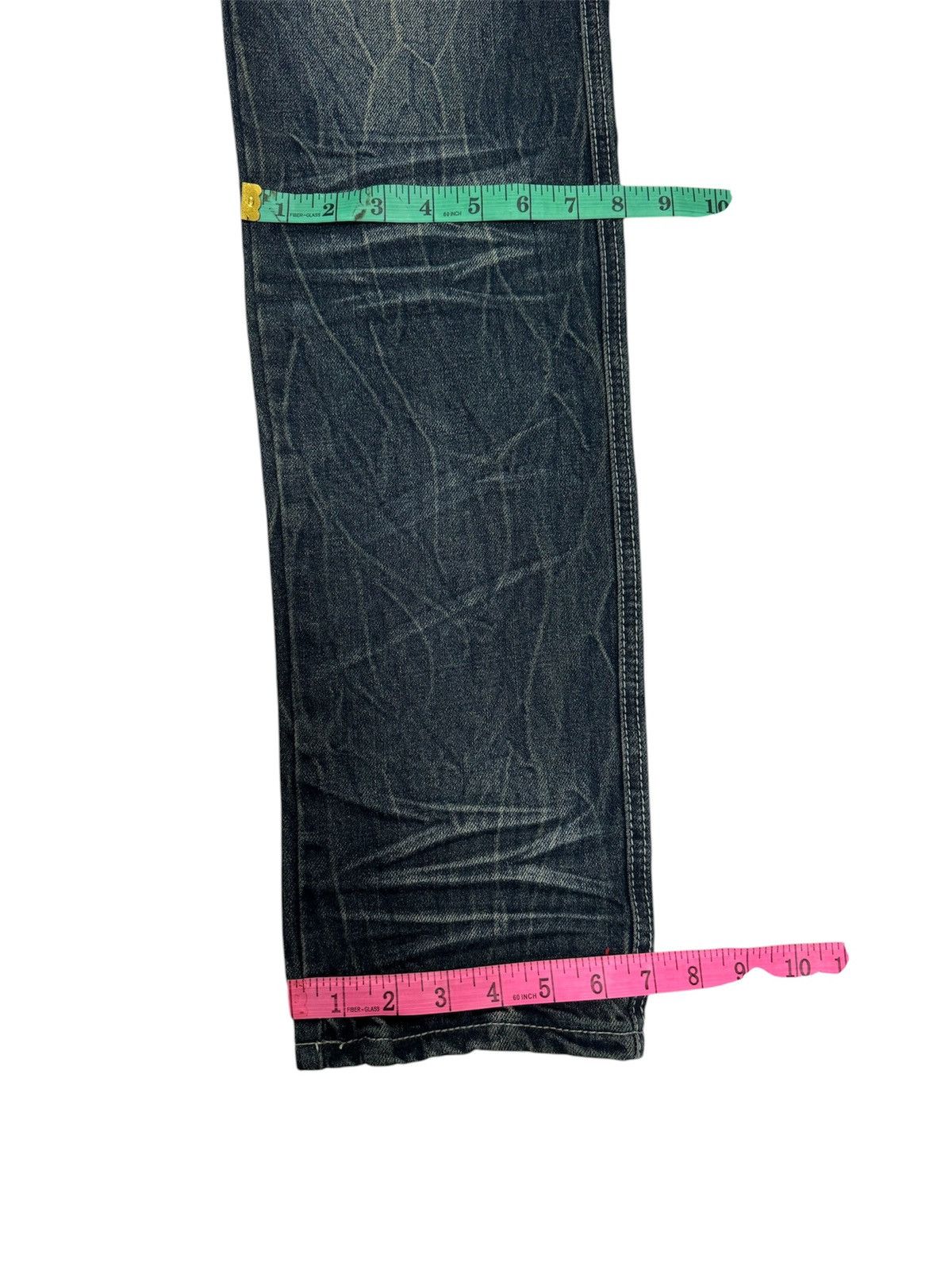 Vintage VINTAGE ARCADE CARGO STYLE RARE DISTRESSED DENIM JEANS Size US 29 - 20 Thumbnail