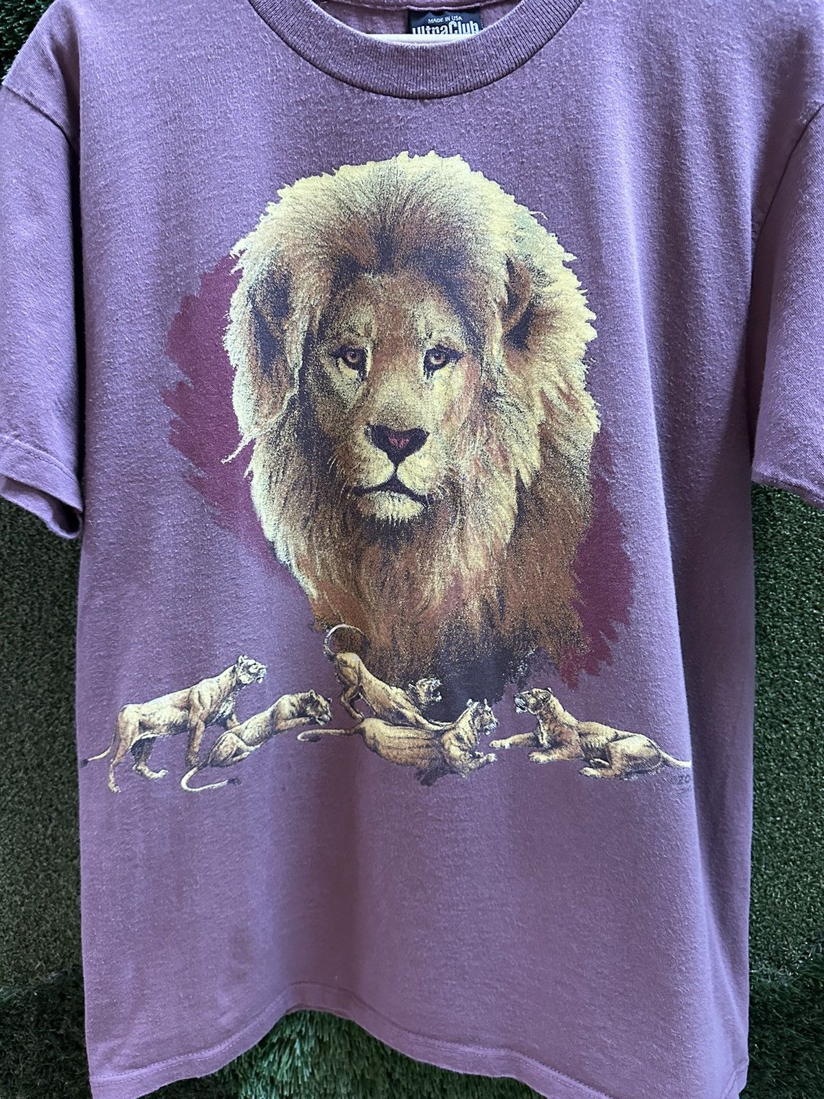 Vintage Vintage Lions Animal T-shirt Medium Size US M / EU 48-50 / 2 - 4 Thumbnail
