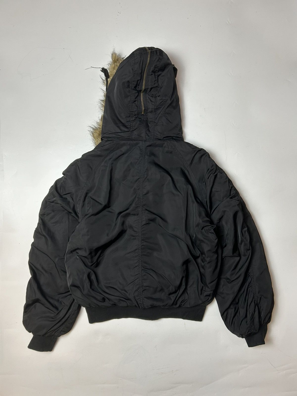 Japanese Brand INGNI FAUX FUR HOODIE BOMBER STYLE JACKET Size M / US 6-8 / IT 42-44 - 4 Thumbnail