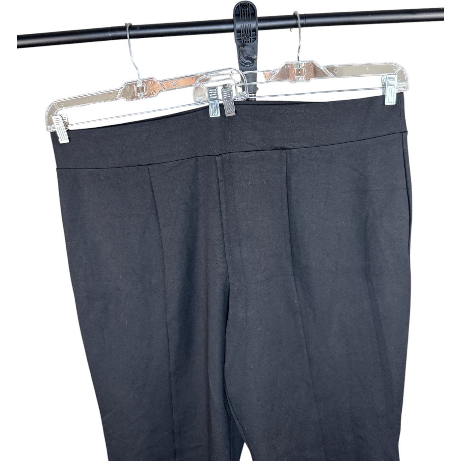 Other WynneLayers Black Straight Leg Pants Women’s 3X Rayon Size 36" / US 14 / IT 50 - 4 Thumbnail
