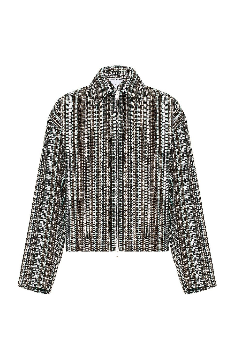 Bottega Veneta o1bcso1str0526 Cotton Check Jacket in Multicolor Size US M / EU 48-50 / 2 - 1 Thumbnail