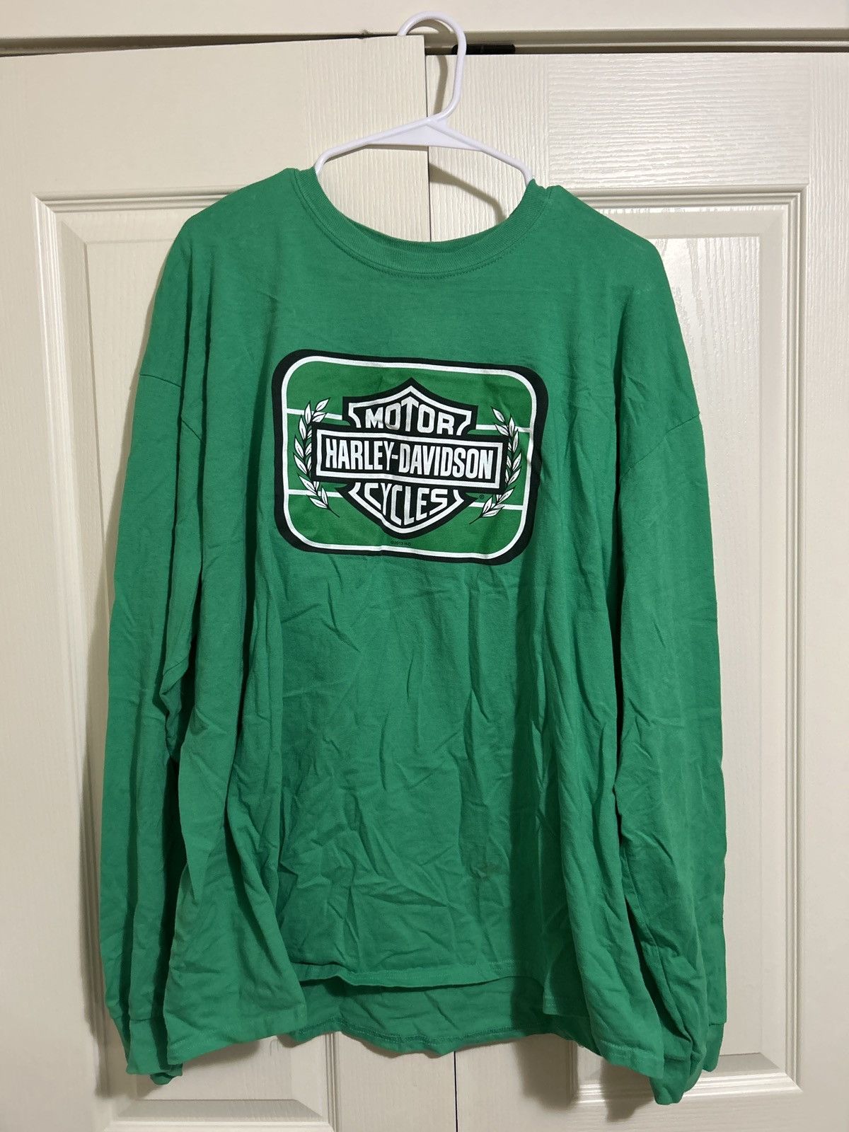 Harley Davidson × Vintage Saskatchewan roughriders Harley long sleeve Size US XL / EU 56 / 4 - 1 Thumbnail