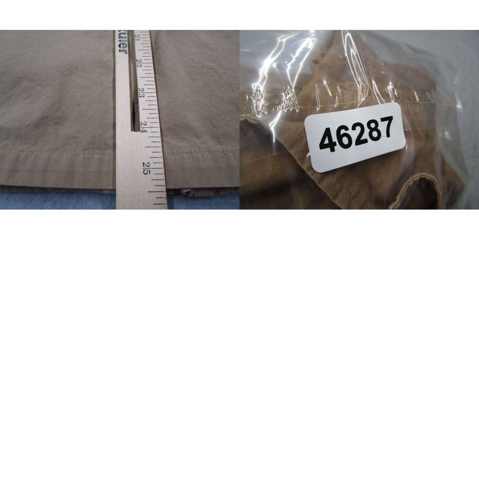 J.Crew J.CREW Men's Large Beige Twill Full Zip Bomber Jacket Military Retro Work Outdoor Size US L / EU 52-54 / 3 - 8 Thumbnail