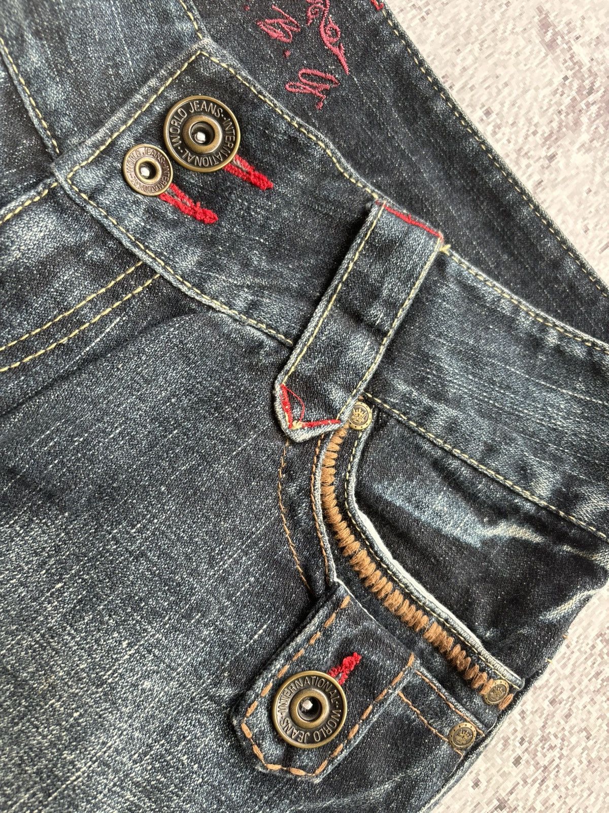 Hysteric Glamour 2000's bcbg Bootcut style Denim jeans Size US 32 / EU 48 - 8 Thumbnail