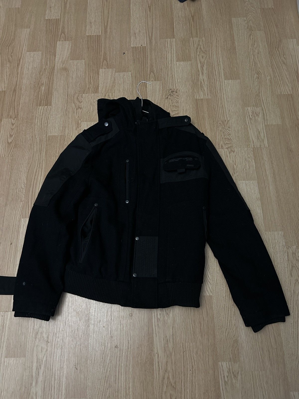 Vintage Avant Garde Balenciaga Style Japanese Washed Cargo Jacket Size US M / EU 48-50 / 2 - 10 Thumbnail