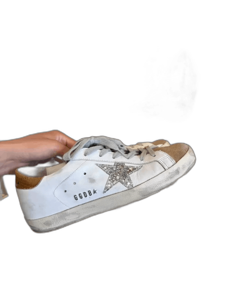 Golden Goose GGDB Sparkly Star Sneakers Size 37 Size US 6 / IT 36 - 1 Thumbnail