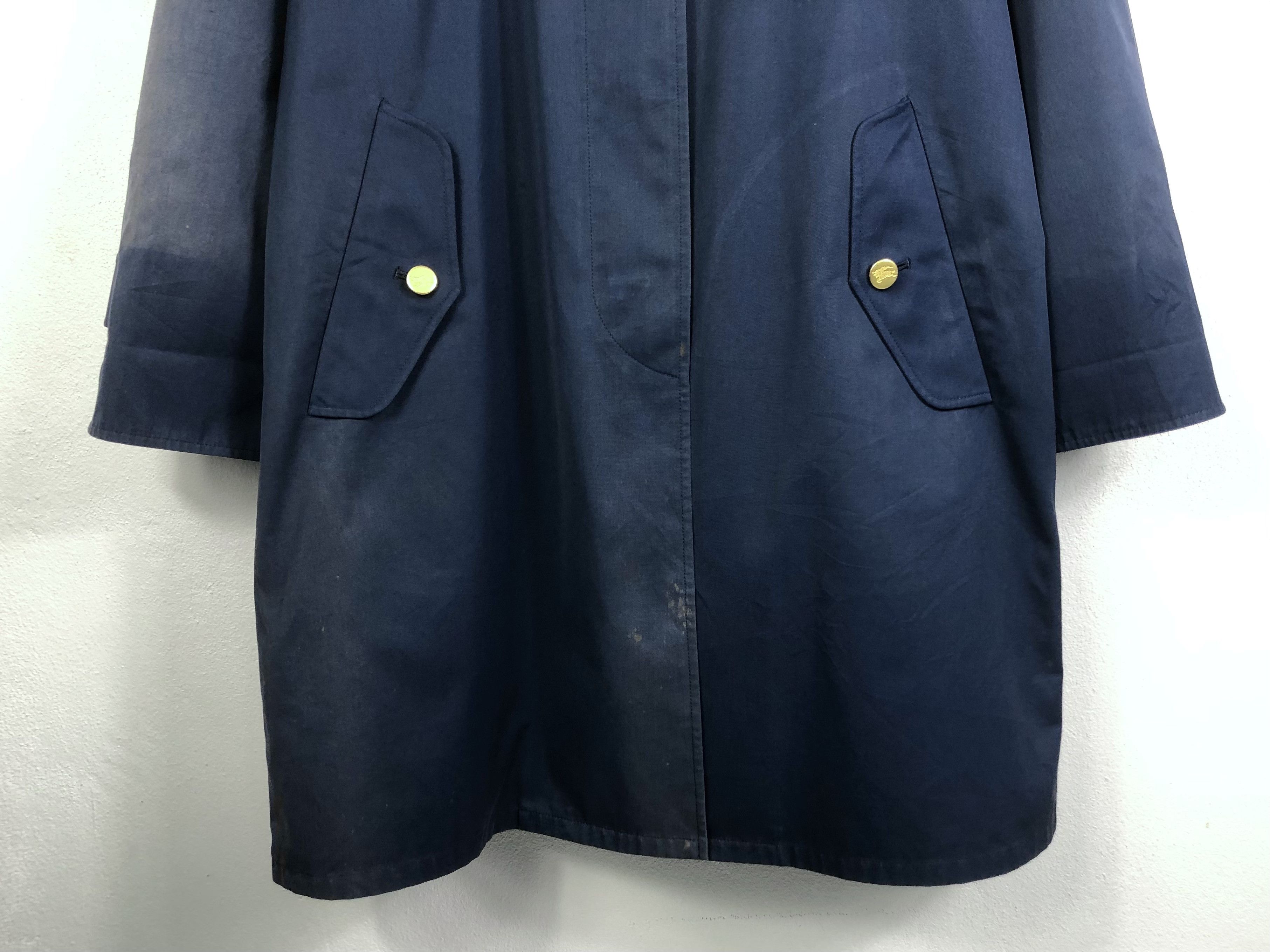 Burberry Prorsum Vintage Burberrys Nova Check Big Logo Trench Coat Jacket Size US M / EU 48-50 / 2 - 5 Thumbnail