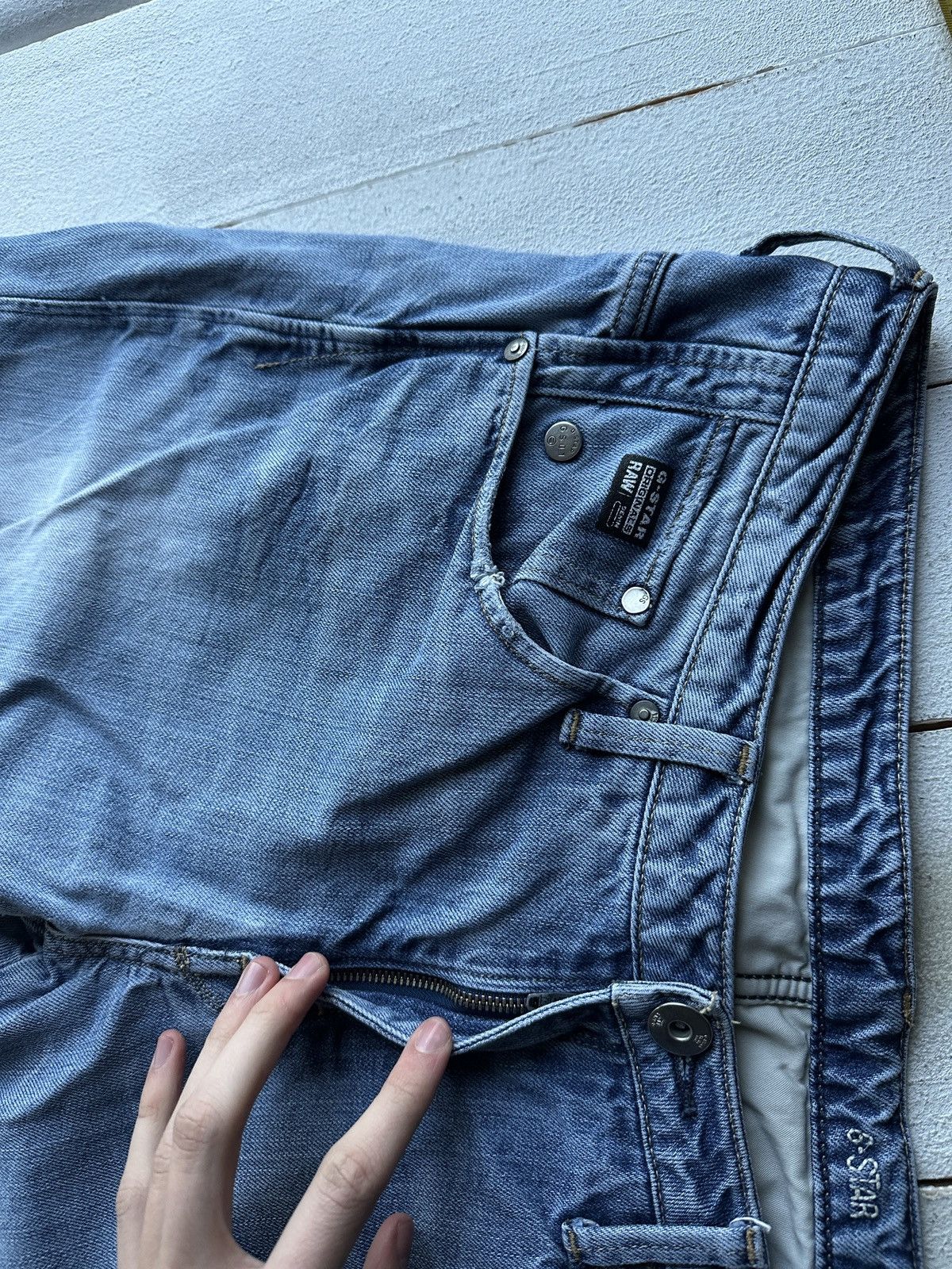 G-Star VNTG🚨96 G STAR RAW Jeans AVANT GARDE Washed Denim y2k 3301 Size 36" / US 14 / IT 50 - 7 Thumbnail
