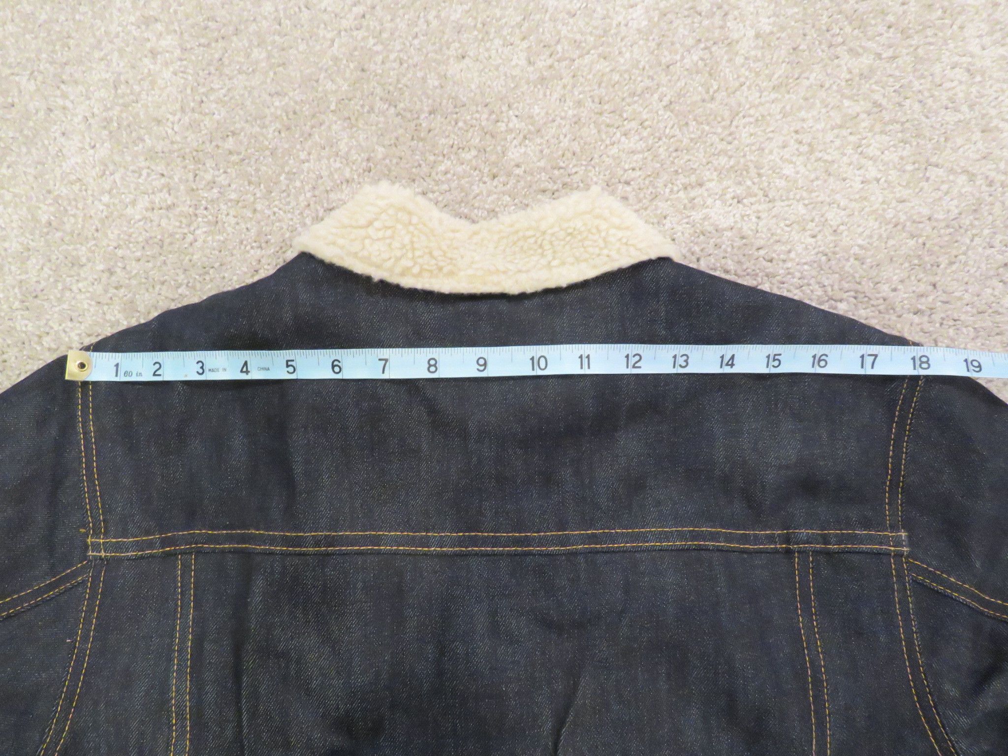 Tellason Tellason Sherpa Lined Denim Jacket White Oak, Large NWOT Size US L / EU 52-54 / 3 - 9 Thumbnail