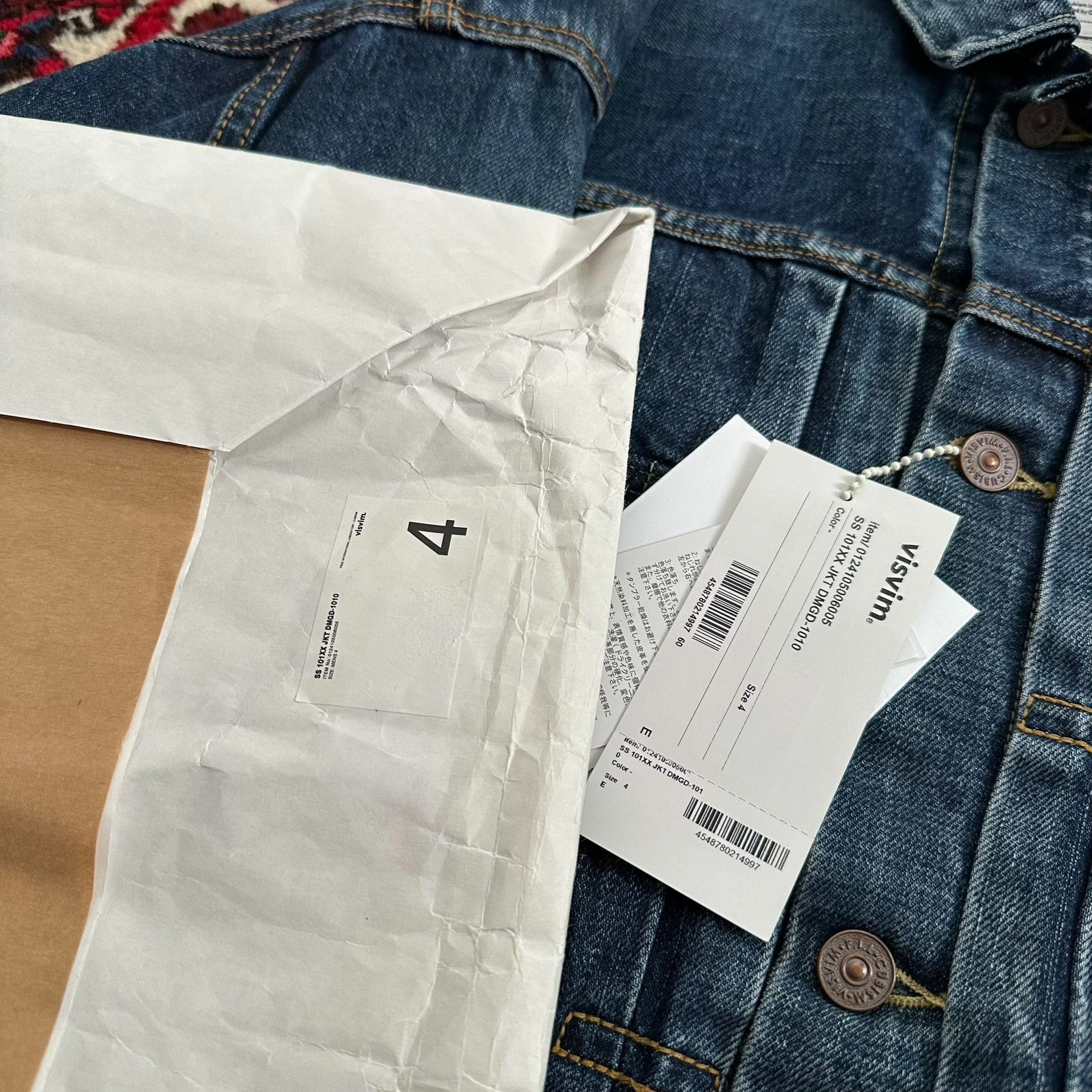 Visvim visvim 24SS 101xx D1010 Denim Jacket Size US L / EU 52-54 / 3 - 9 Thumbnail