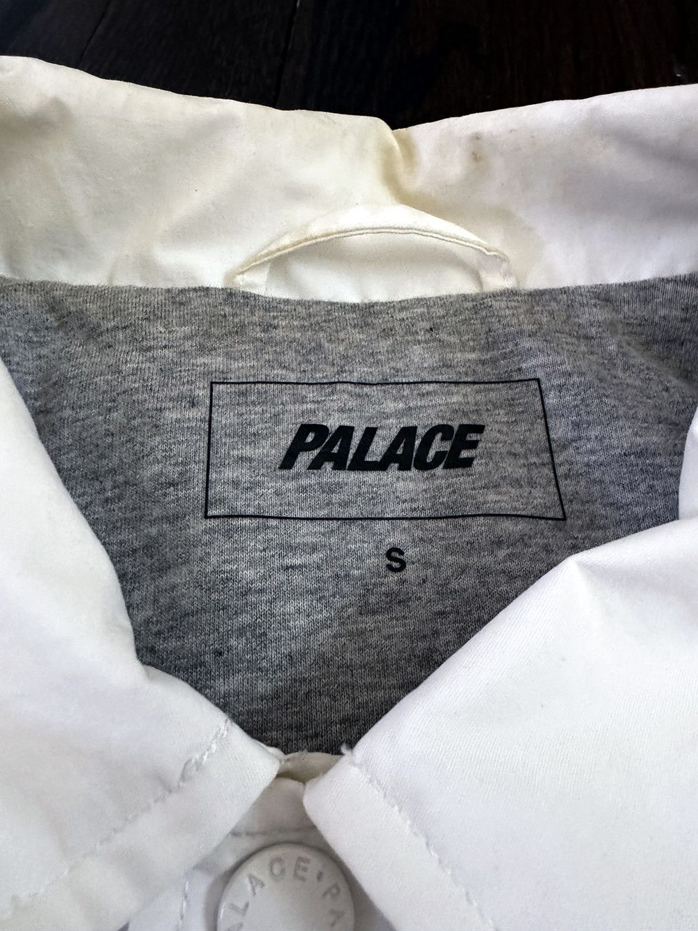 Palace Palace Skateboards Sugar Coach Jacket White SS21 Size US S / EU 44-46 / 1 - 7 Thumbnail