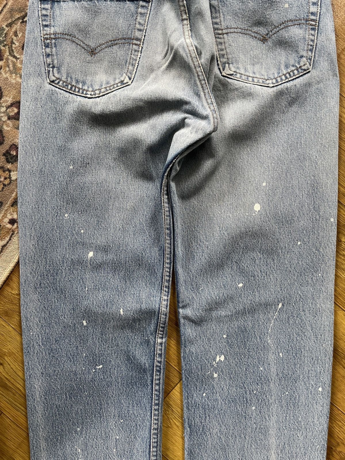 Levi's × Levi's Vintage Clothing × Vintage Crazy Vintage 501 Distressed Denim Size US 30 / EU 46 - 11 Thumbnail