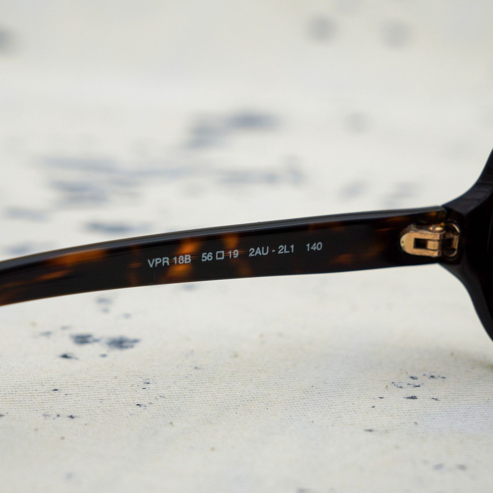 Prada Vintage prada vpr 18b brown italy rectangular sunglasses Size ONE SIZE - 6 Thumbnail