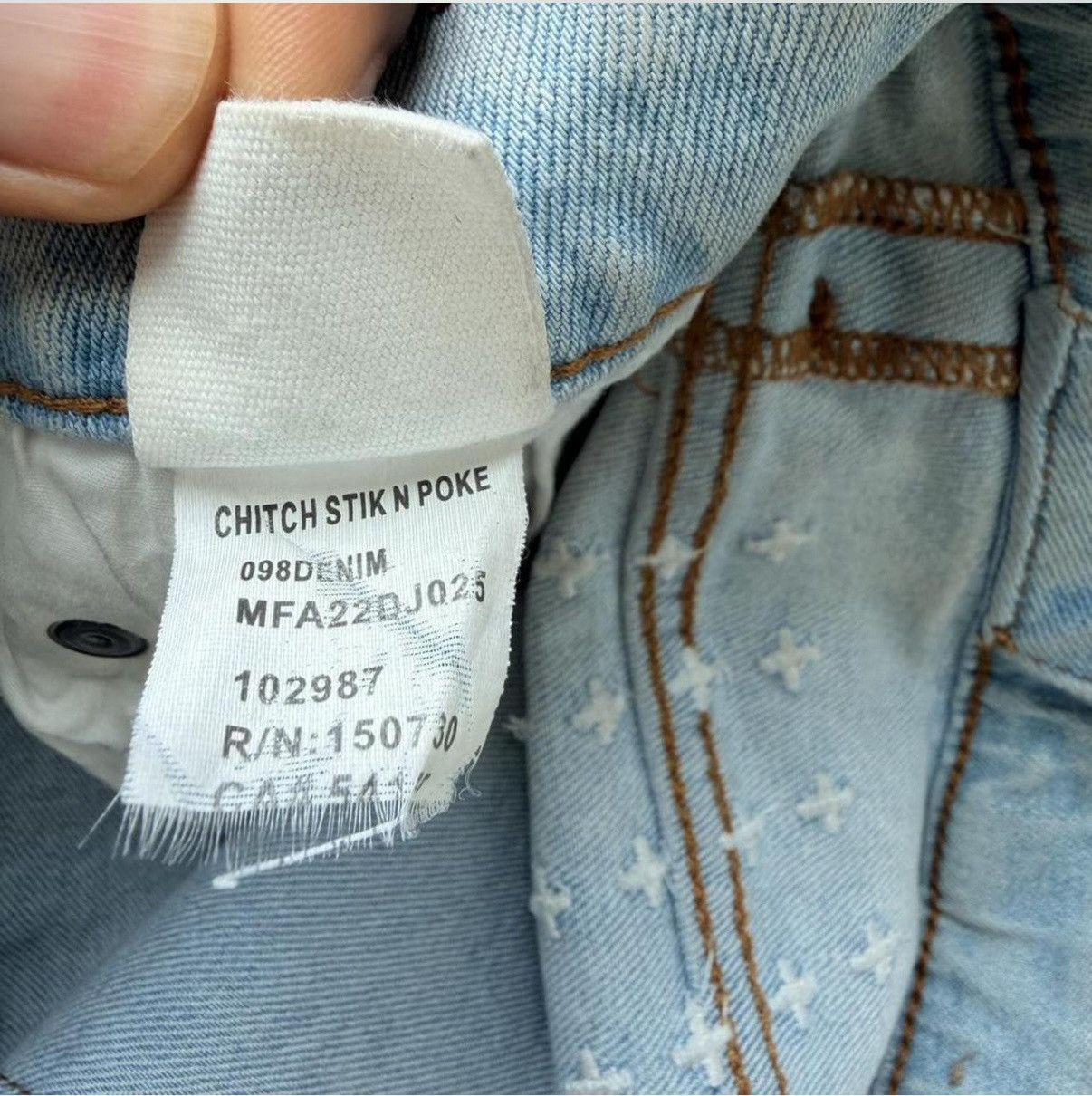 Ksubi Ksubi Denim Jeans Size US 36 / EU 52 - 6 Thumbnail