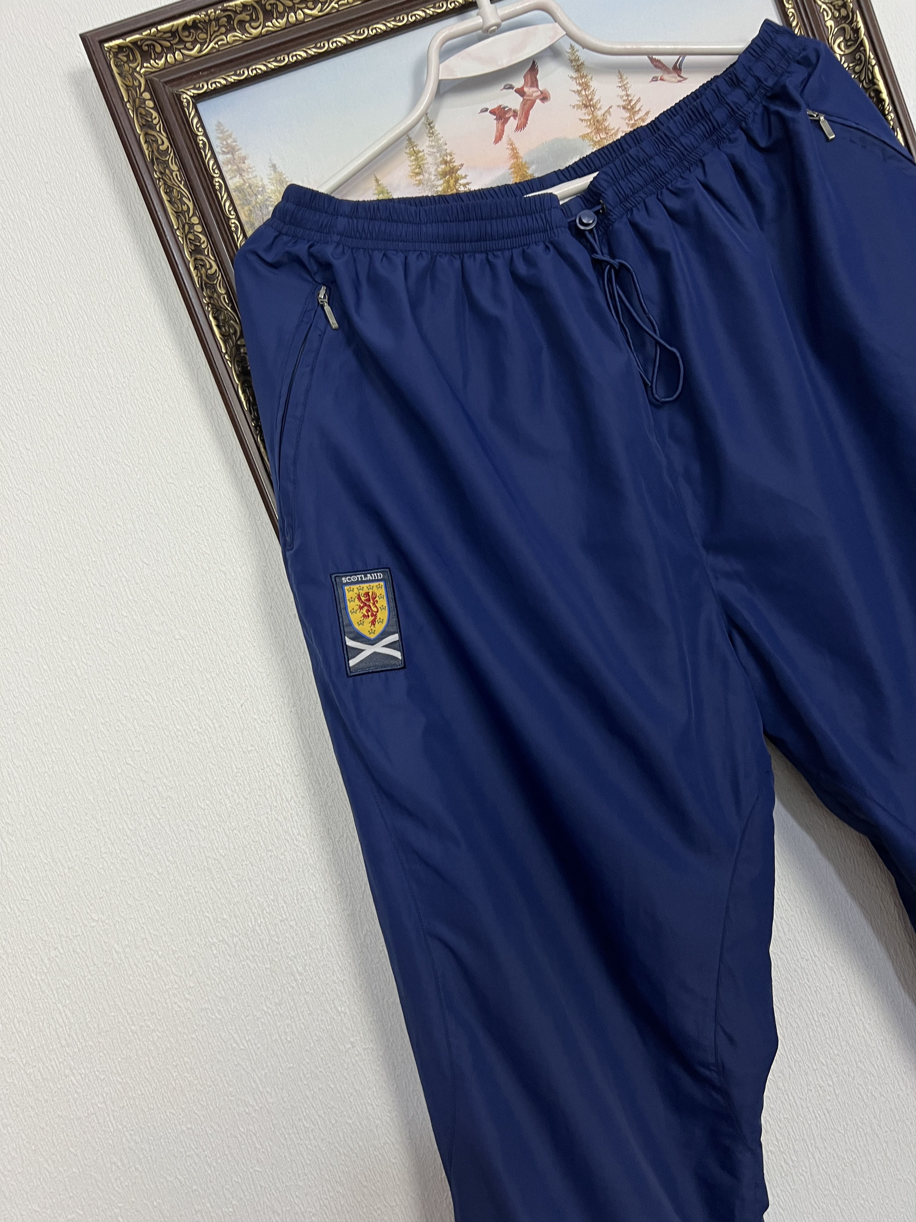Diadora Vintage Scotland Football Pants Soccer Athletic Sweatpants Size US 36 / EU 52 - 3 Thumbnail