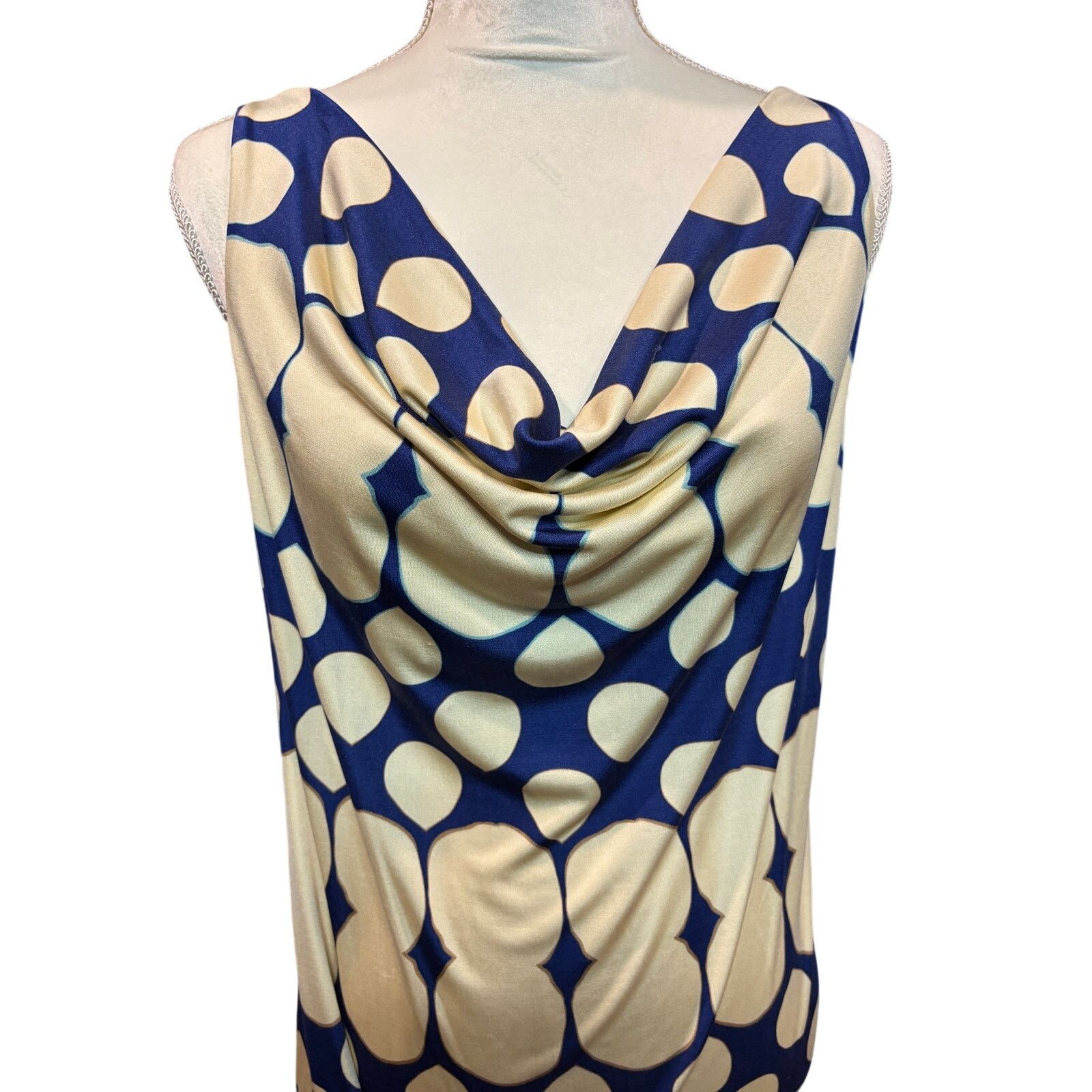 Diane von Furstenberg Diane Von Furstenberg Silk Print Mini Dress Size S Size S / US 4 / IT 40 - 4 Thumbnail