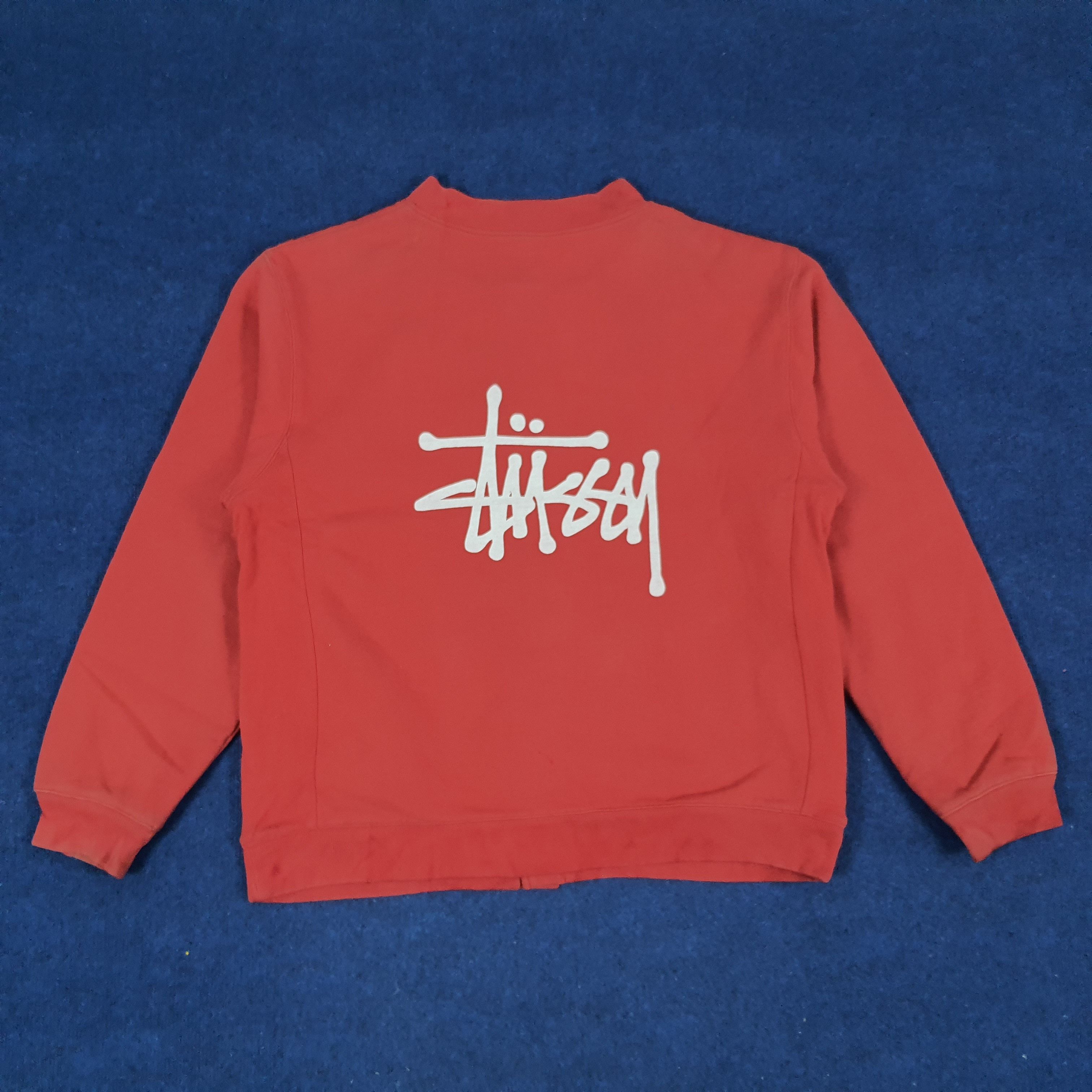 Stussy × Vintage Vintage Stussy Streetwear Varsity Jacket Size US L / EU 52-54 / 3 - 1 Thumbnail