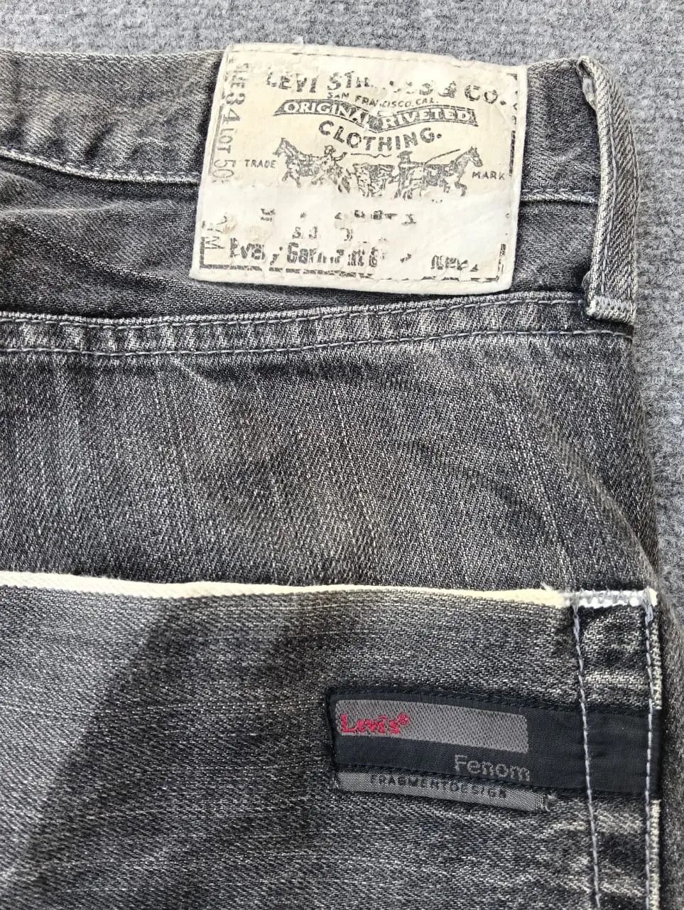 Fragment Design × Levi's Levi’s Fenom x Fragment Design Black Selvedge Made in Japan. Size US 34 / EU 50 - 17 Thumbnail