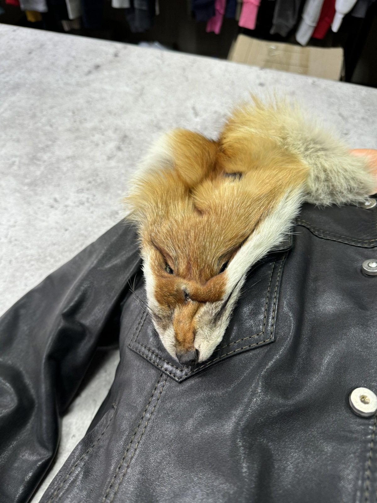 Japanese Brand Vintage 90s Real Fox Soft Leather Archive Jacket Size US M / EU 48-50 / 2 - 6 Thumbnail