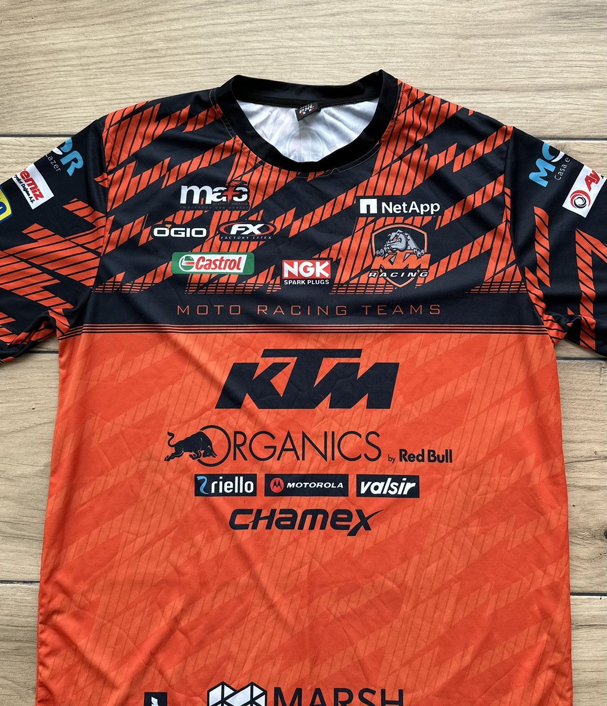 Formula 1 KTM Moto Racing Teams PLAYER ISSUE Shirt TIDS Men's Size XXL Size US XXL / EU 58 / 5 - 3 Thumbnail