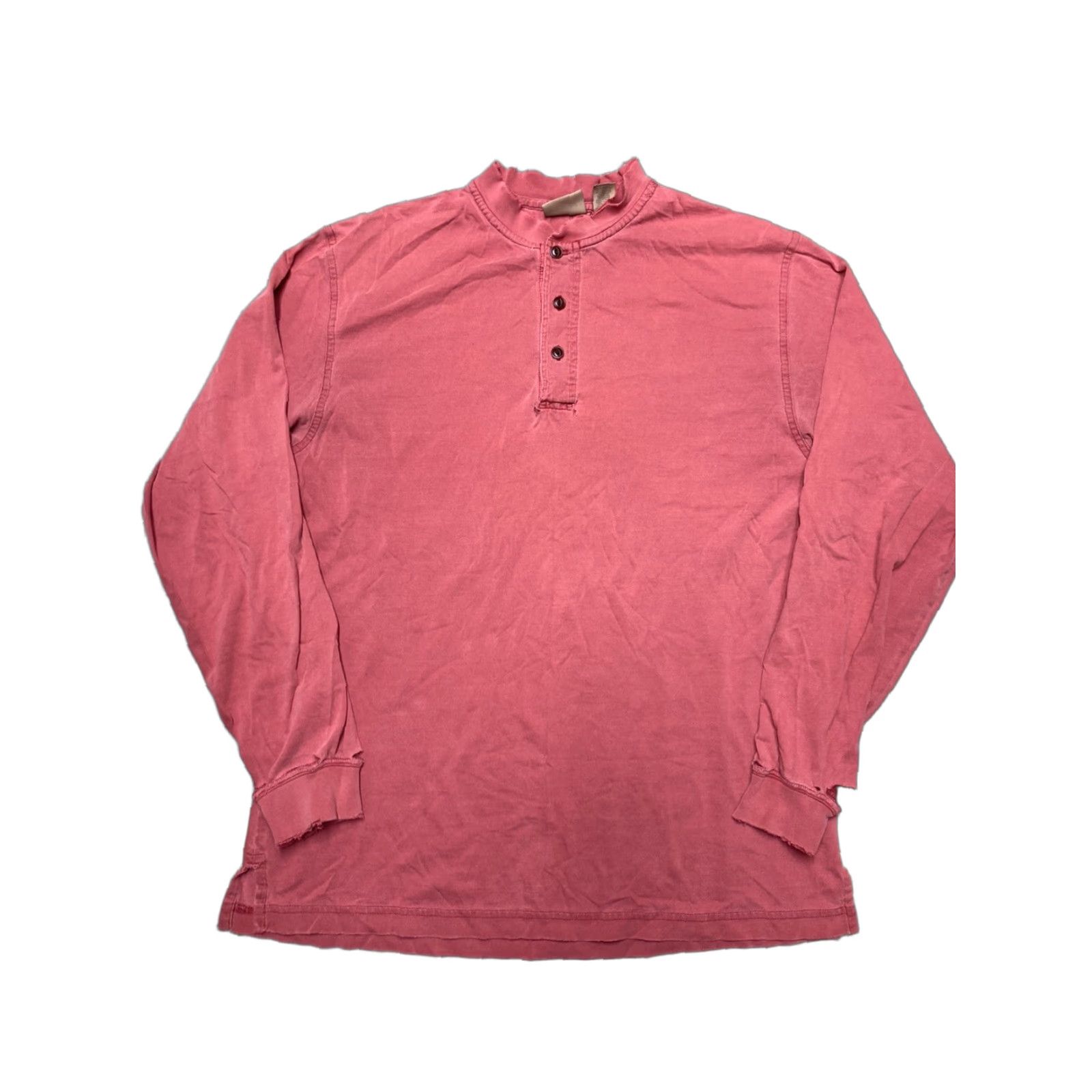 Vintage **LL Bean Men's Medium Red Cotton Henley Button-Up Shirt** User: **LL Bean Men's Medium Red Cotton 1/4 Button Henley Shirt** Size US M / EU 48-50 / 2 - 1 Thumbnail