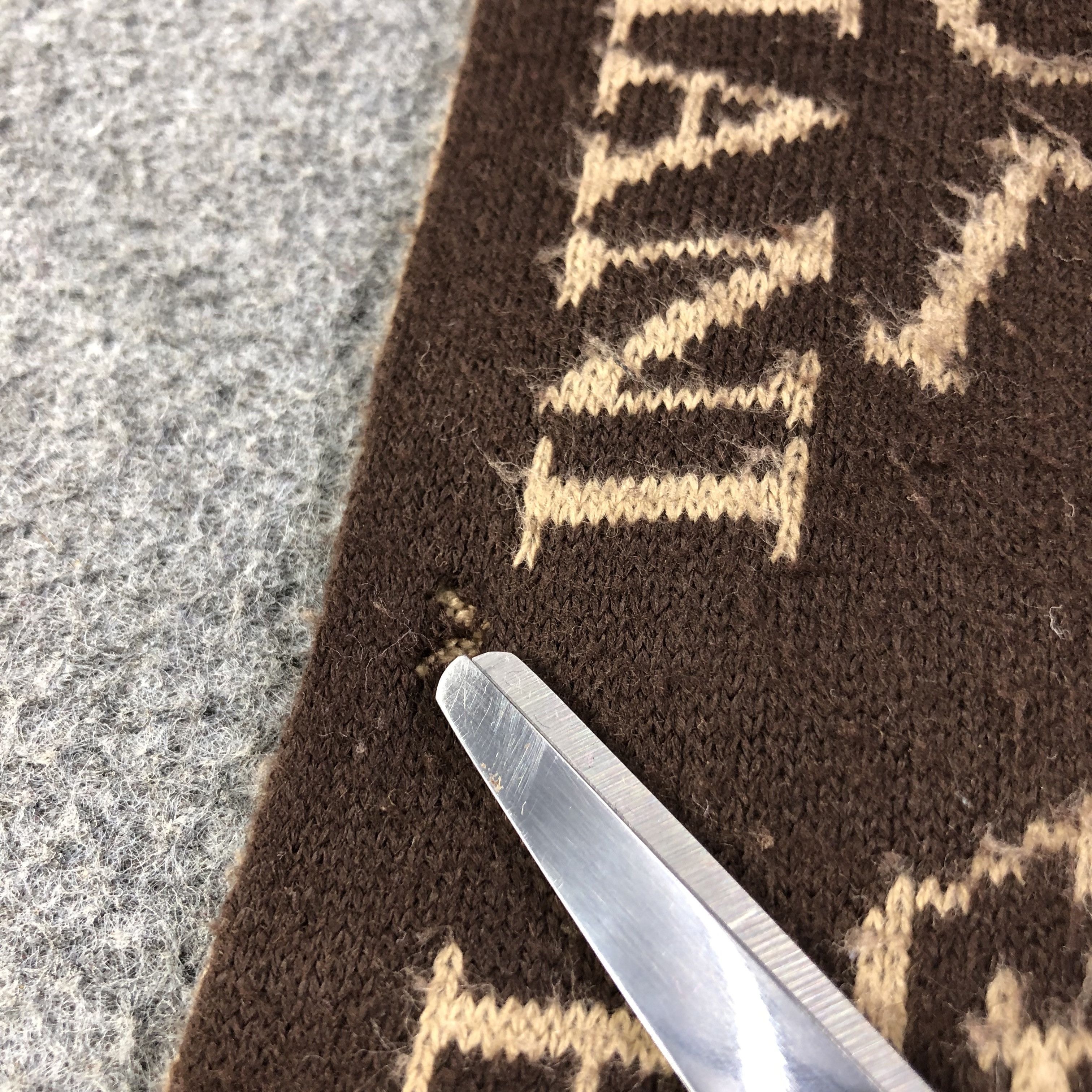 Emporio Armani Emporio Armani Wool Scarf Muffler V1311 Size ONE SIZE - 9 Thumbnail
