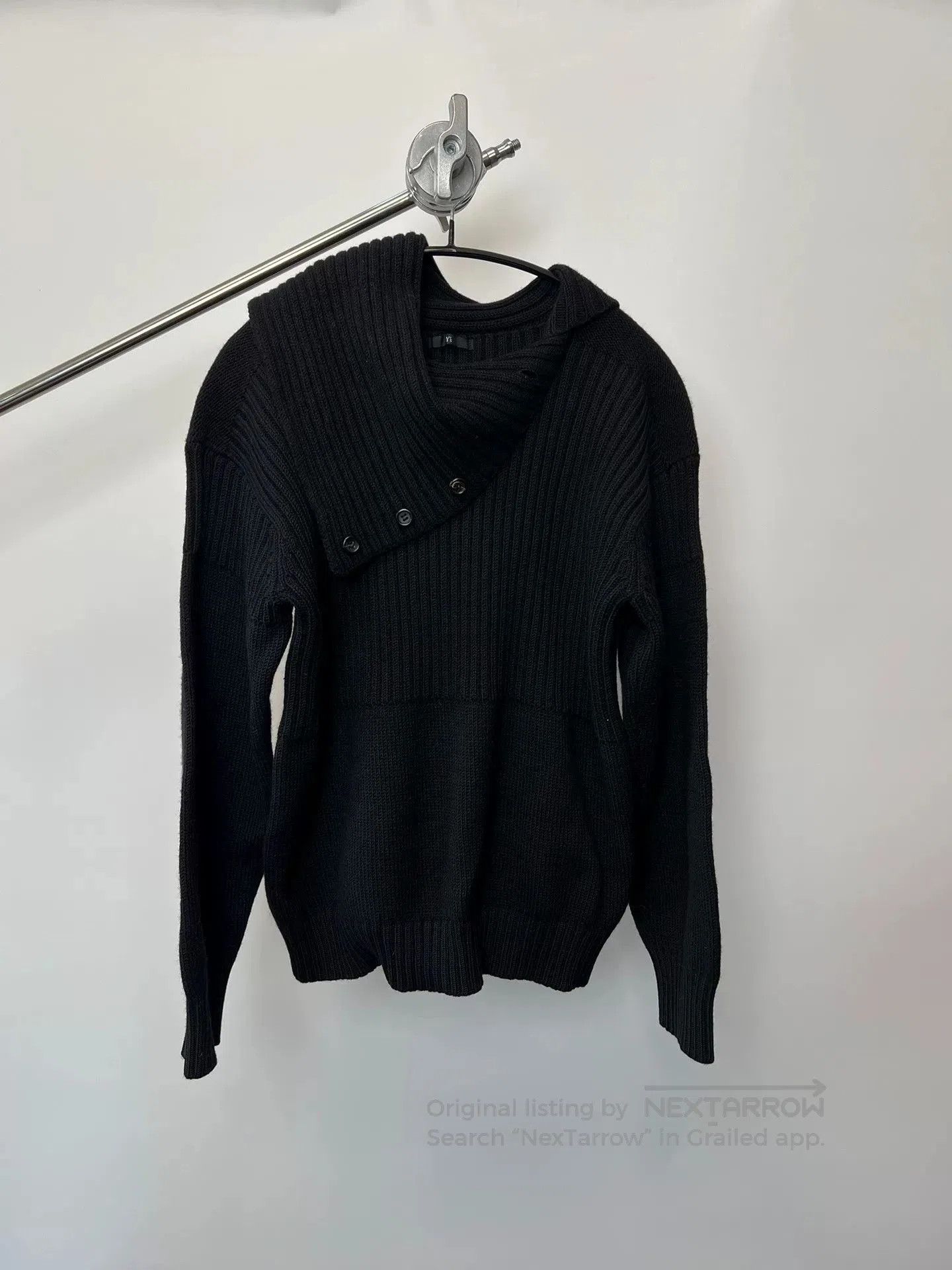 Yohji Yamamoto Yohji Yamamoto Wool Knit Sweater. Size US L / EU 52-54 / 3 - 1 Thumbnail