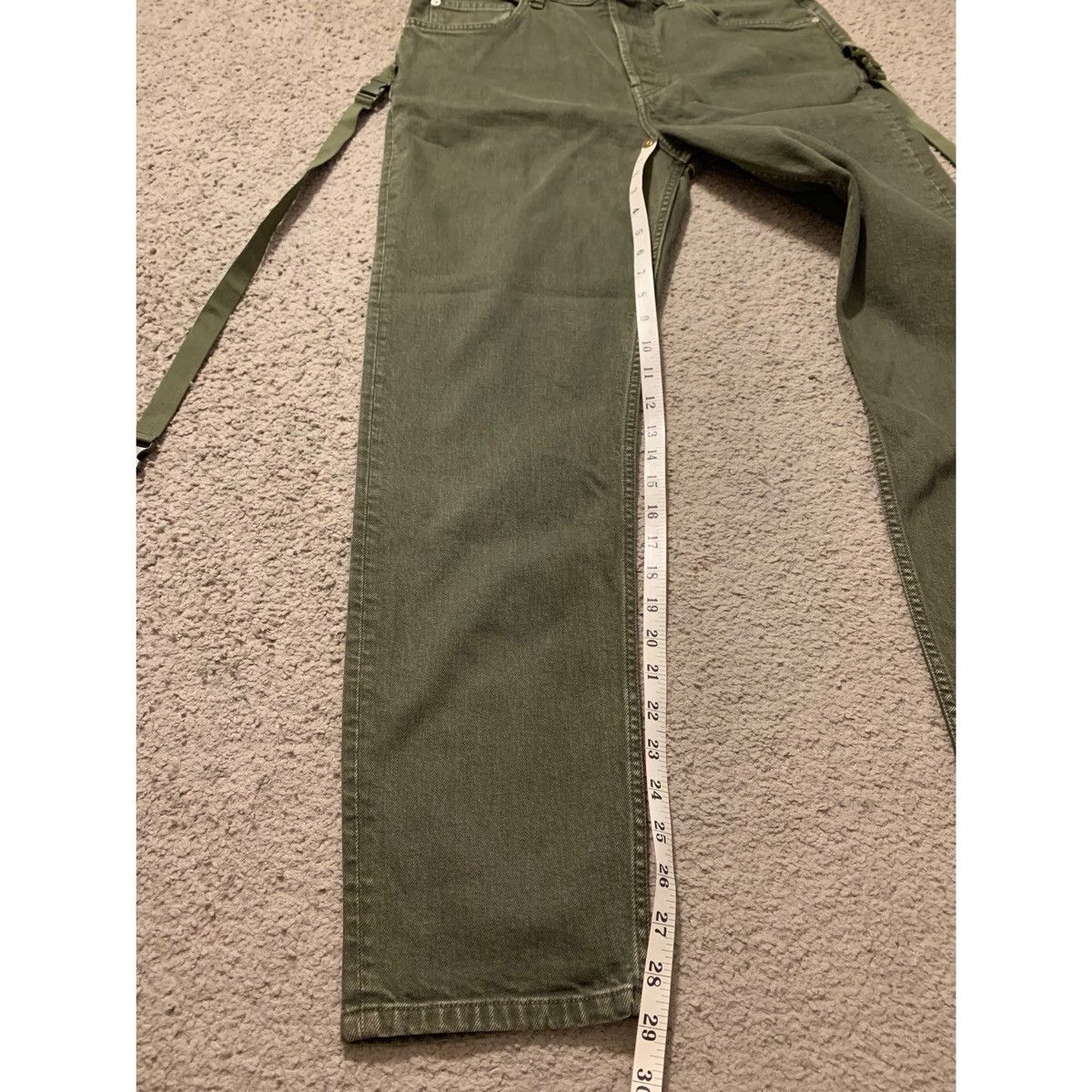 Helmut Lang HELMUT LANG STRAP JEANS Size US 31 - 17 Thumbnail