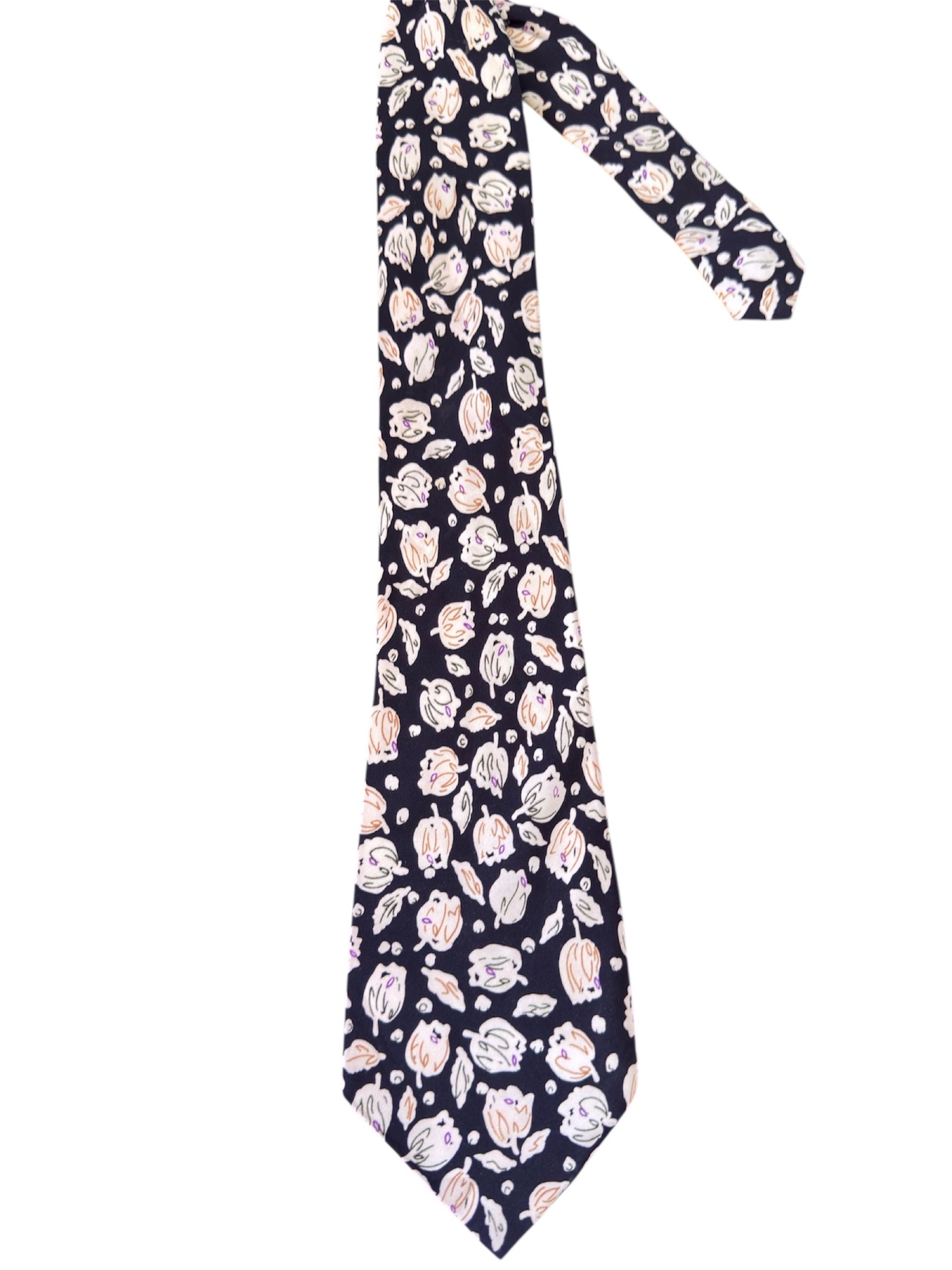 Comme des Garcons Tie comme des garçon silk flowers Size ONE SIZE - 4 Thumbnail