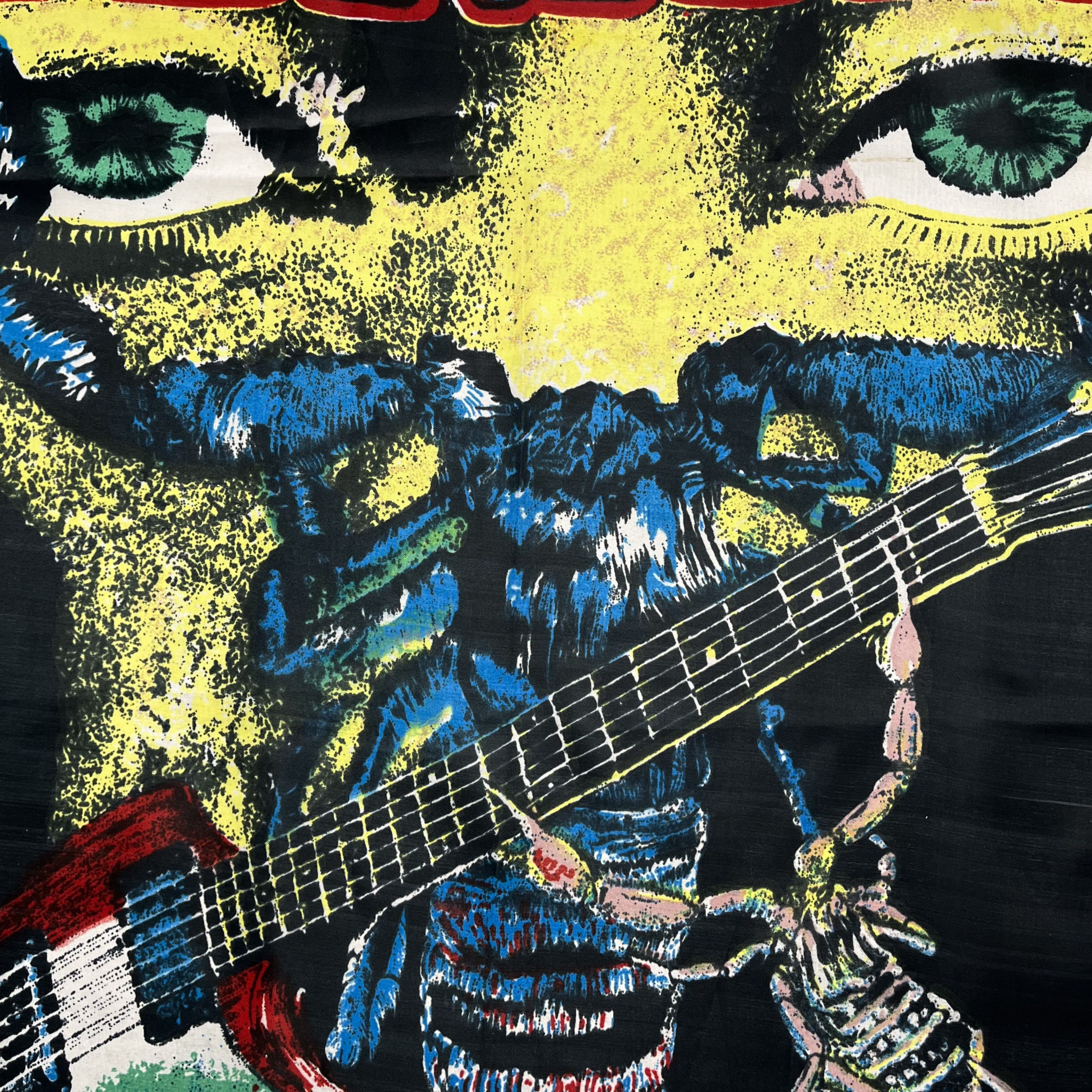 Band Tees Vintage Scorpions Rock Band Flag Poster Tapestry 90’s Size ONE SIZE - 6 Thumbnail