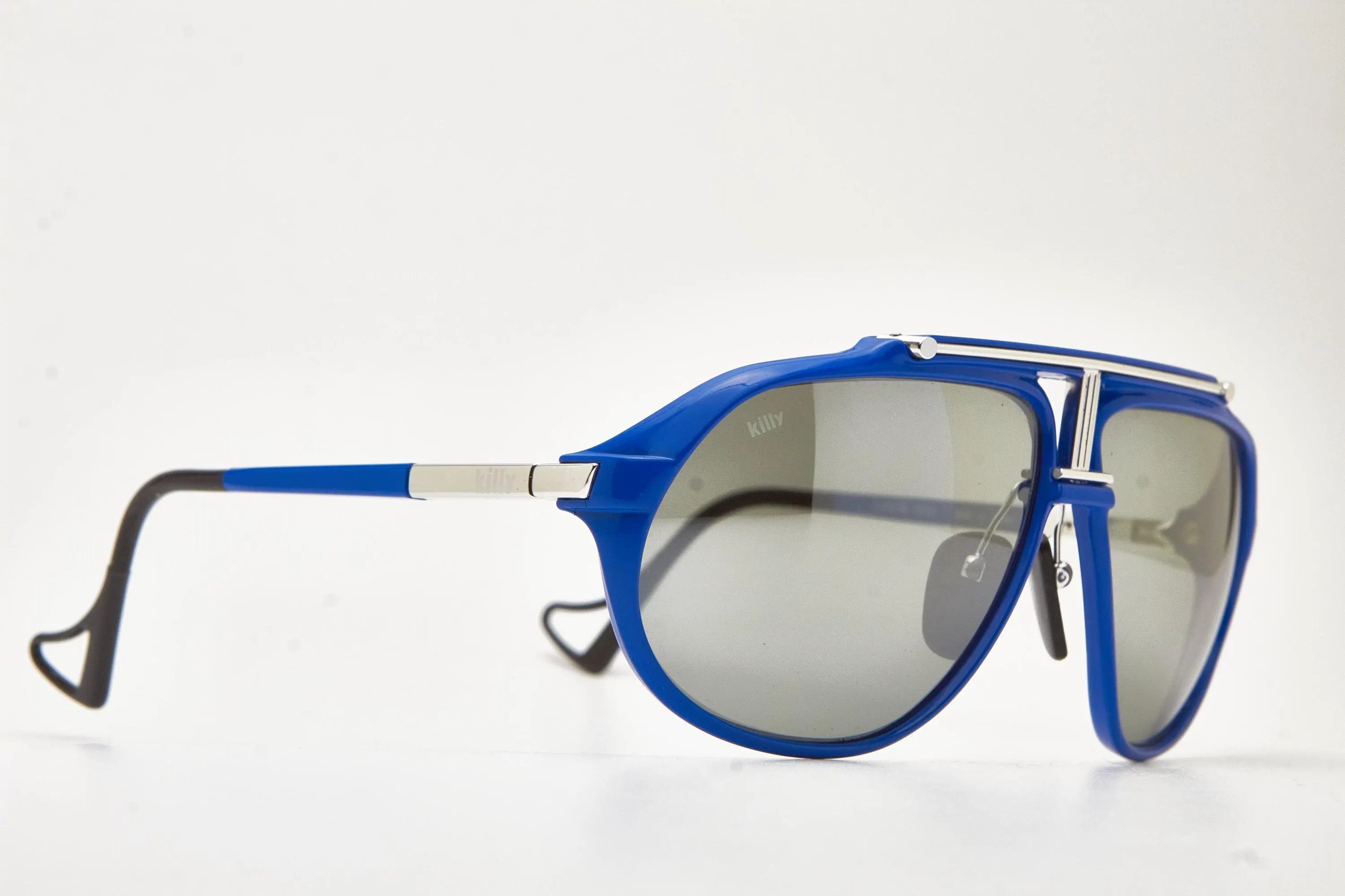 Other KILLY 469 Sunglasses Blue Gold High End Carbon Fiber Eyewear Size ONE SIZE - 17 Thumbnail