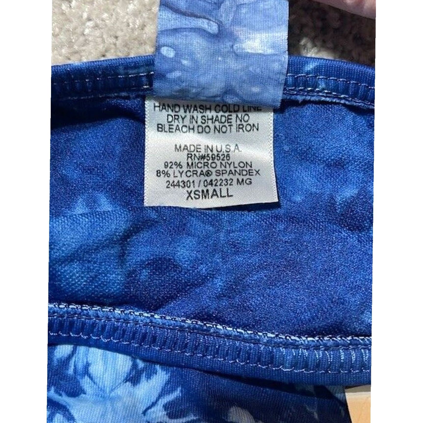 Lucky Brand Lucky Brand Bikini XS Low Rise Tie Dye Boho Hipster Y2K Hippie Beach Colorful USA Womens Size 26" / US 2 / IT 38 - 7 Thumbnail