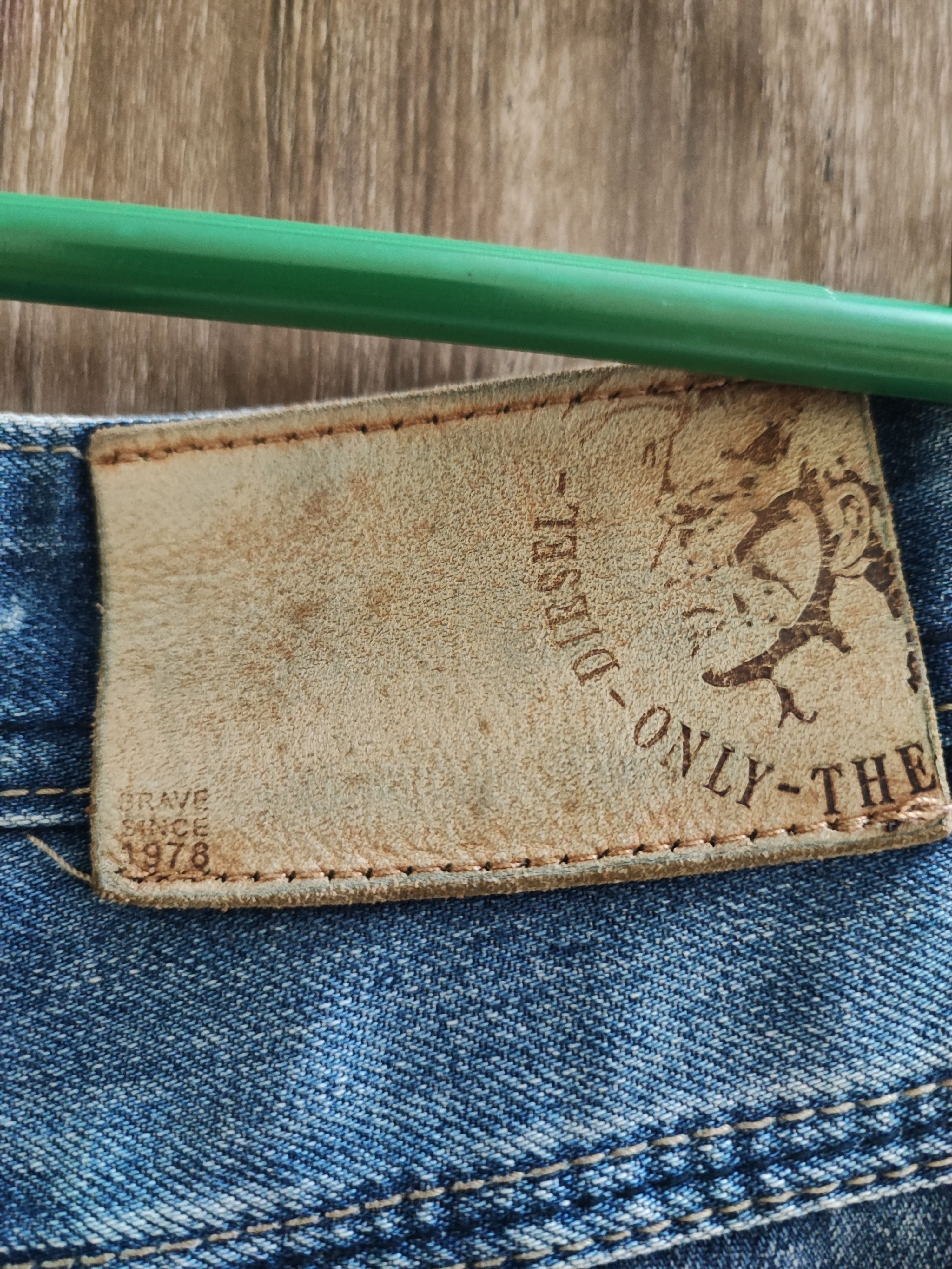 Diesel × Vintage Vintage Diesel Industry Lovely Distressed Grunge Punk Jeans Size US 34 / EU 50 - 13 Thumbnail
