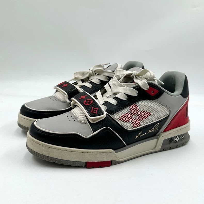 Louis Vuitton Louis Vuitton LV Trainer Strap Sneakers - dmc Size US 7 / EU 40 - 1 Thumbnail