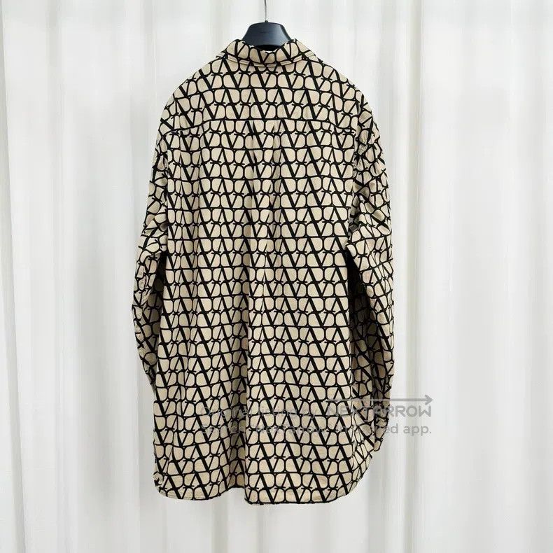 Valentino Valentino Shirt jacket full of logo Size US S / EU 44-46 / 1 - 2 Thumbnail