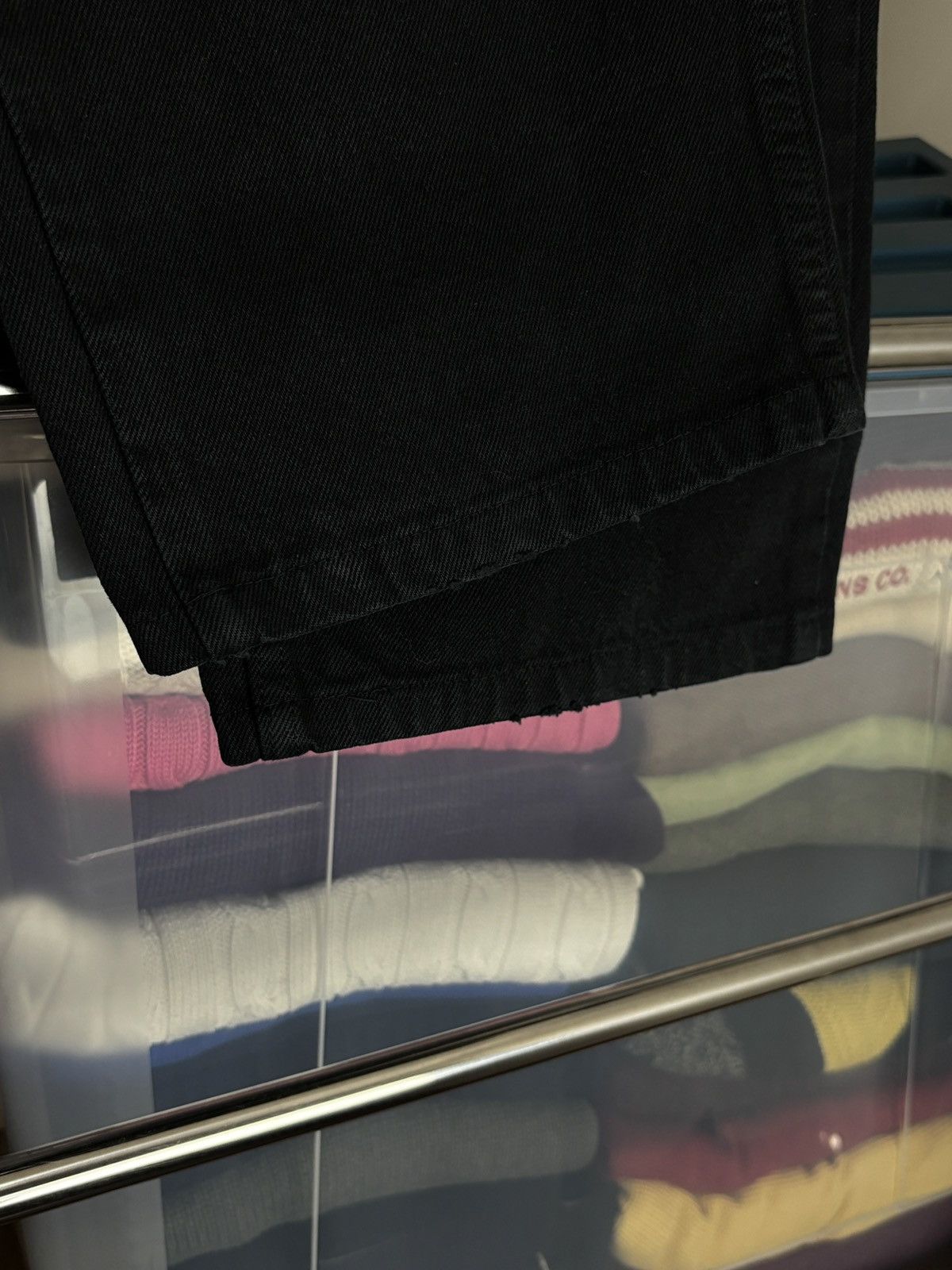 Valentino Valentino Jeans Straight Black Vintage Pants Size US 38 / EU 54 - 6 Thumbnail