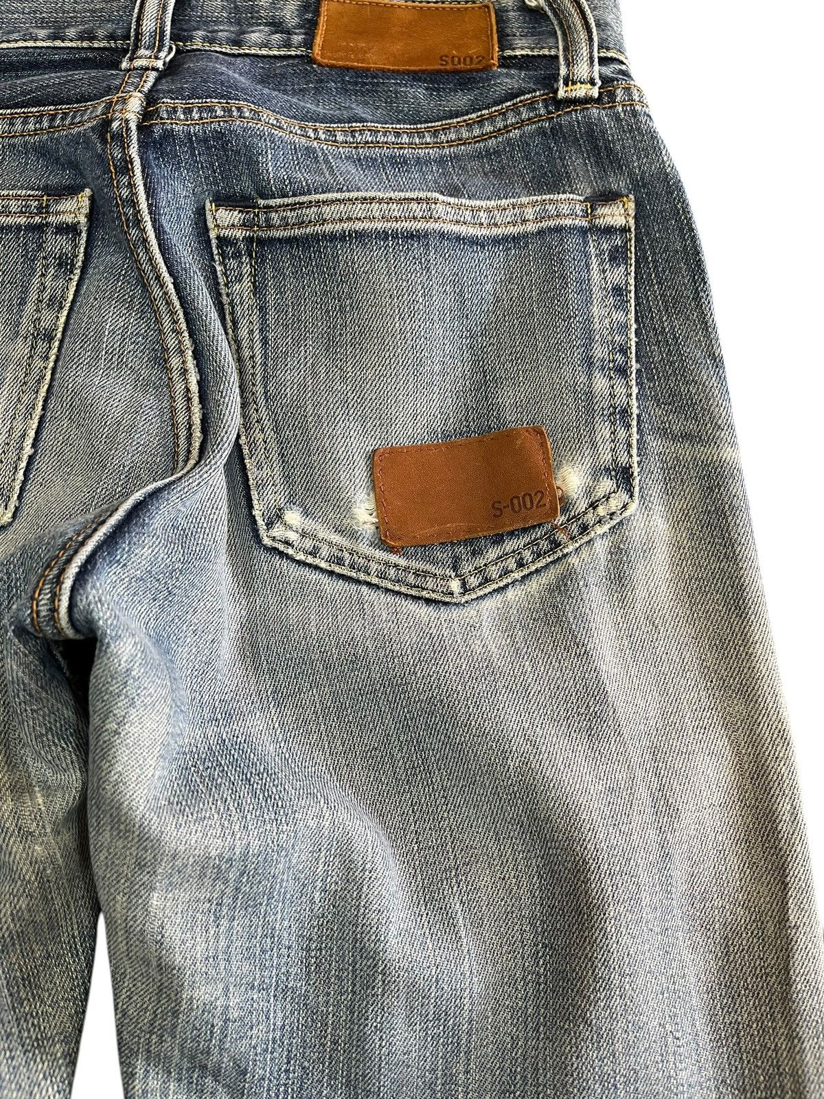 Jun Takahashi × Uniqlo Vintage Uniqlo S002 Selvedge Pocket Patchwork Denim Size US 28 / EU 44 - 11 Thumbnail